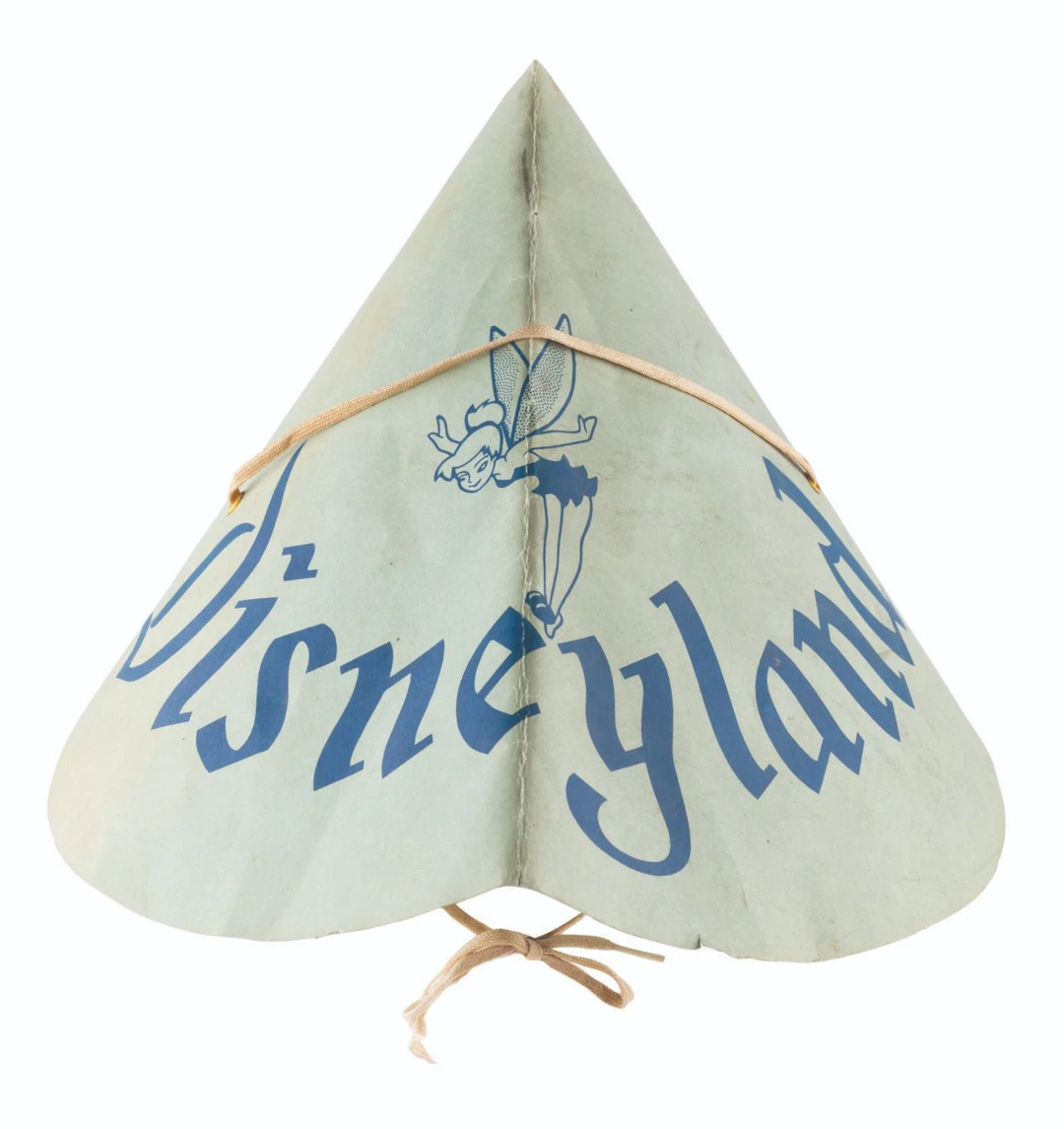 A Rare Early Disneyland Paper Sun Hat.