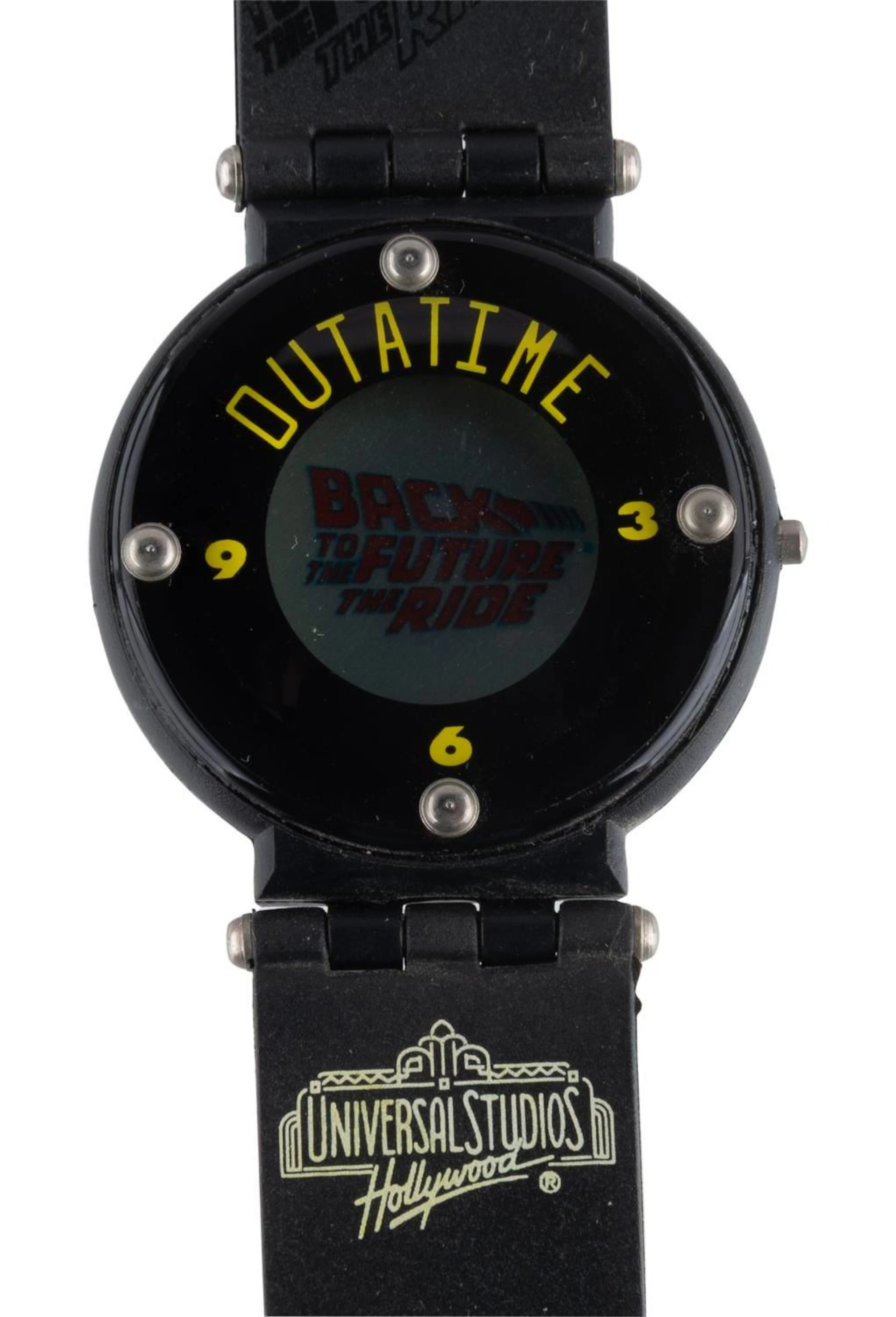 A Back to the Future: The Ride Watch.