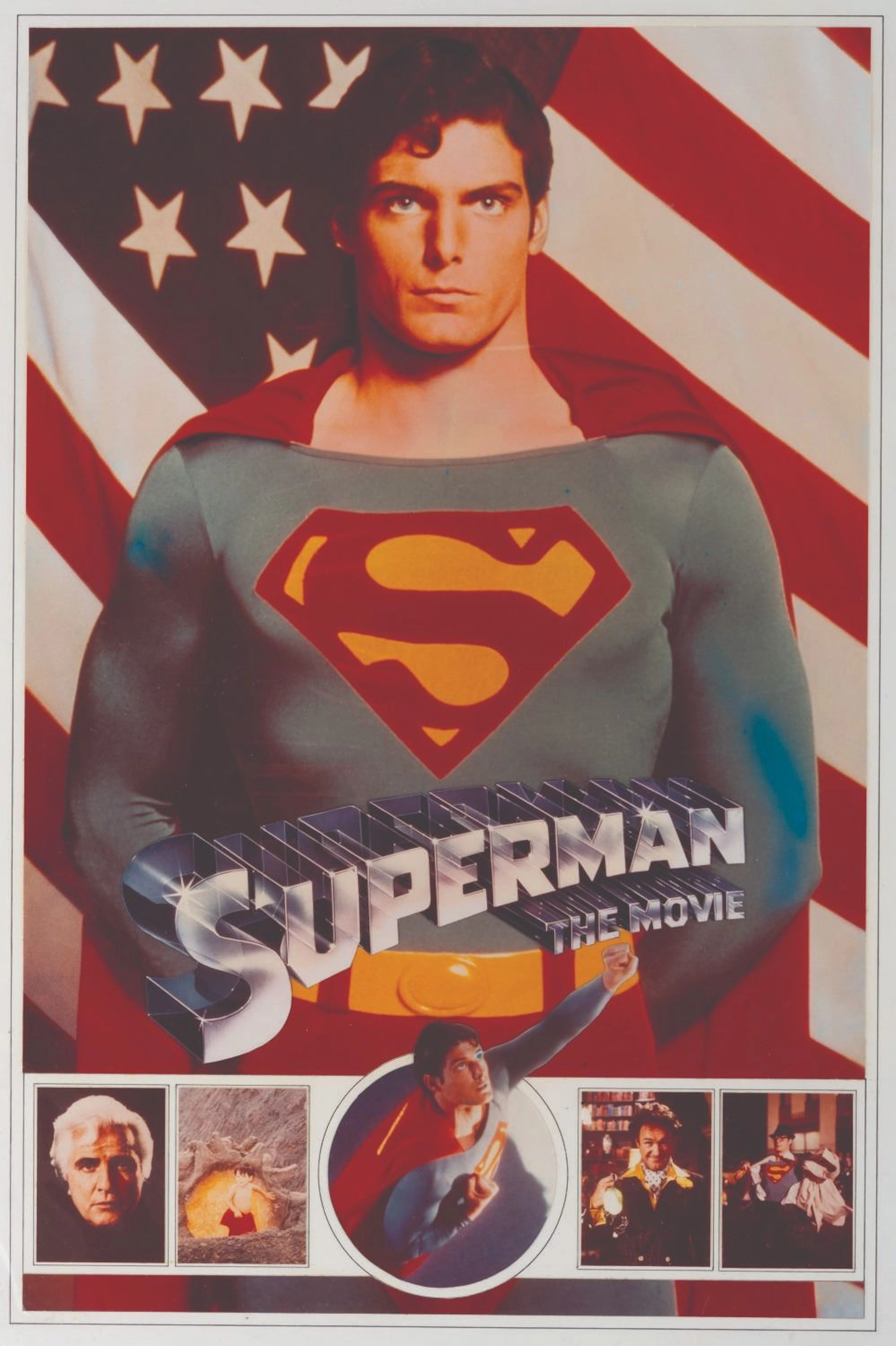 A "Superman: The Movie" Poster Production Proof.