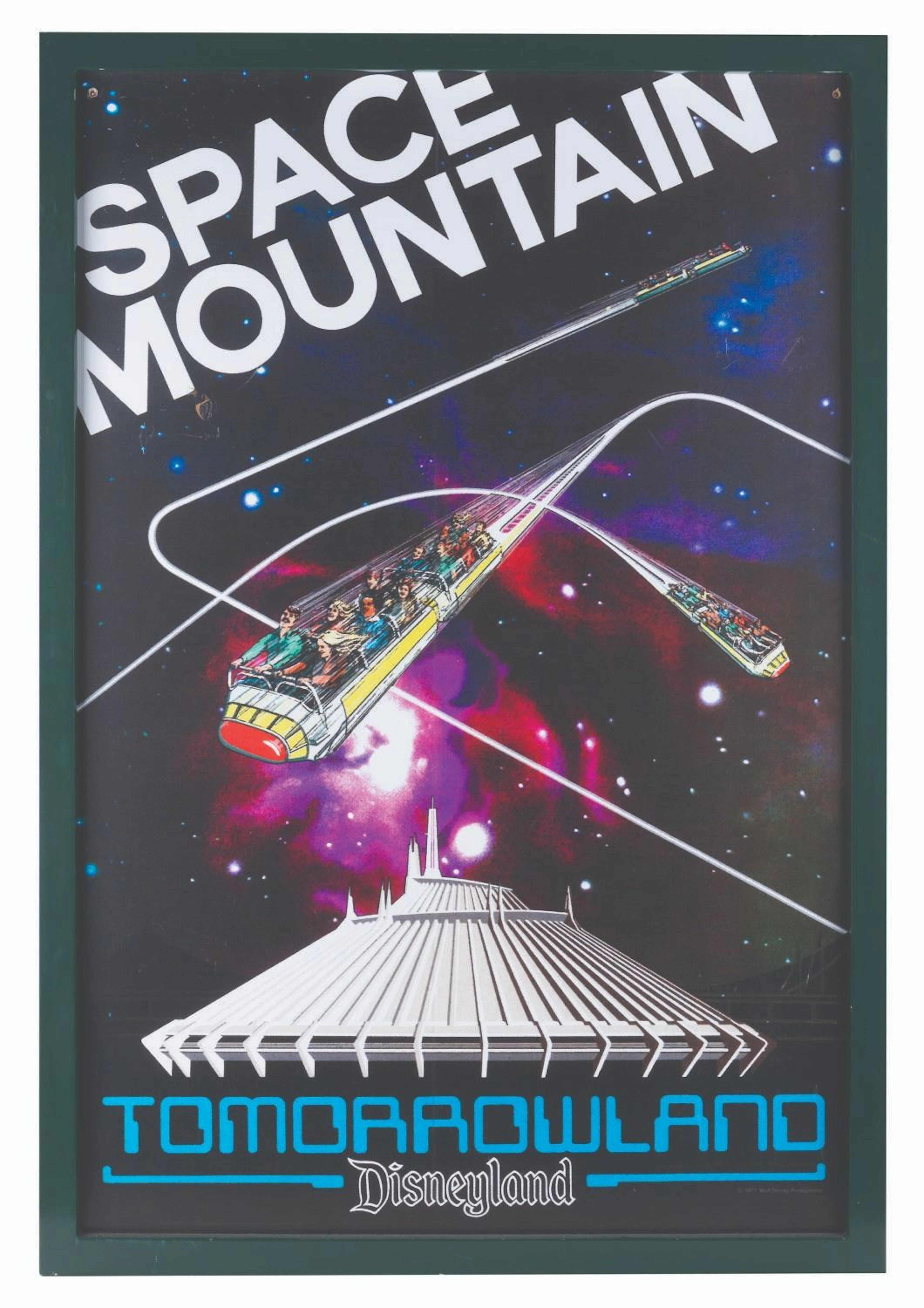 A "The Goldbergs" Space Mountain Poster Prop.