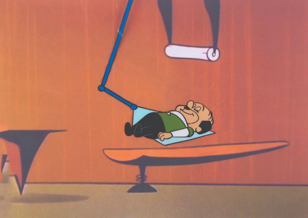 A “The Jetsons” Mr. Spacely Production Cel.
