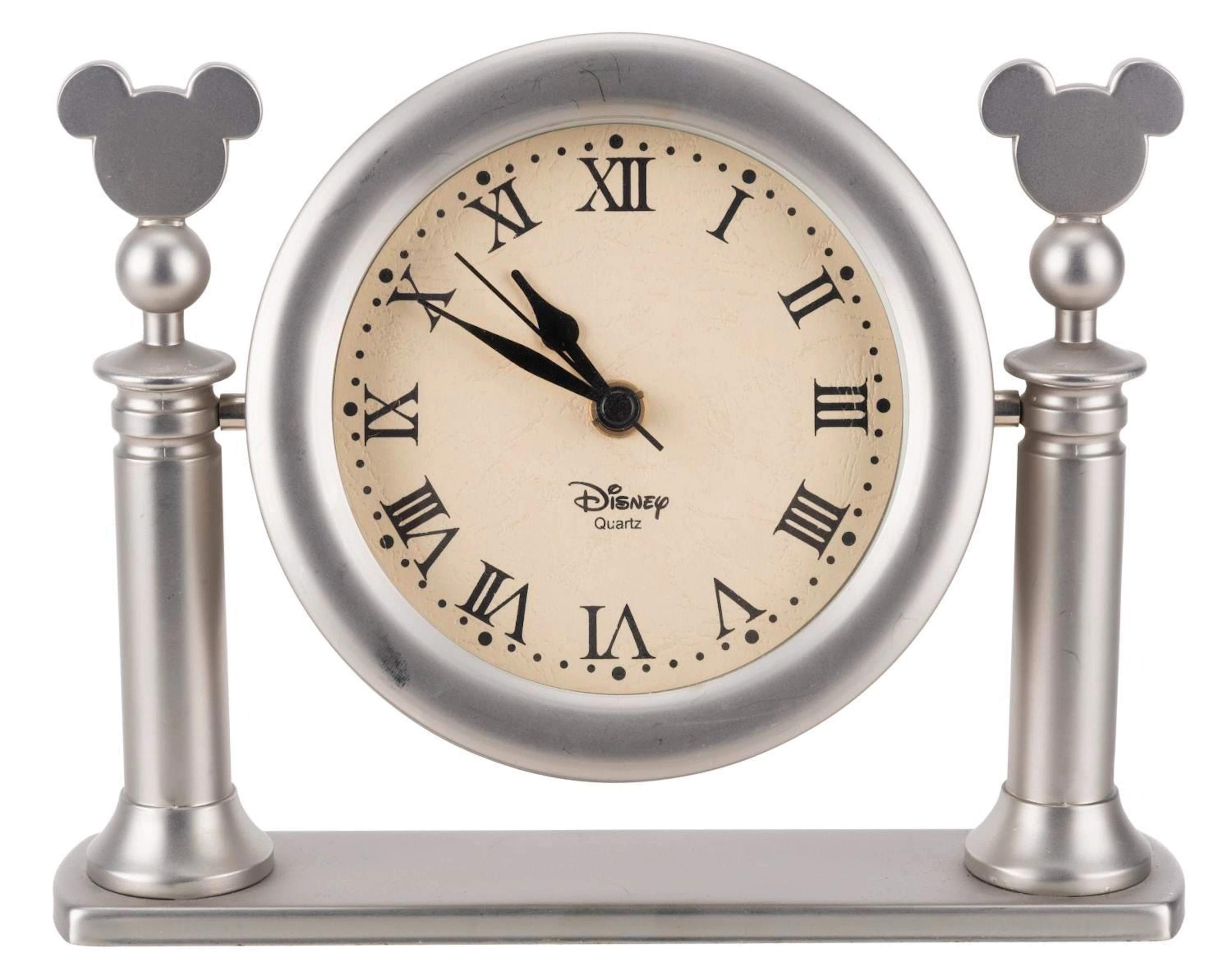 A Mickey Mouse Mantle Clock.