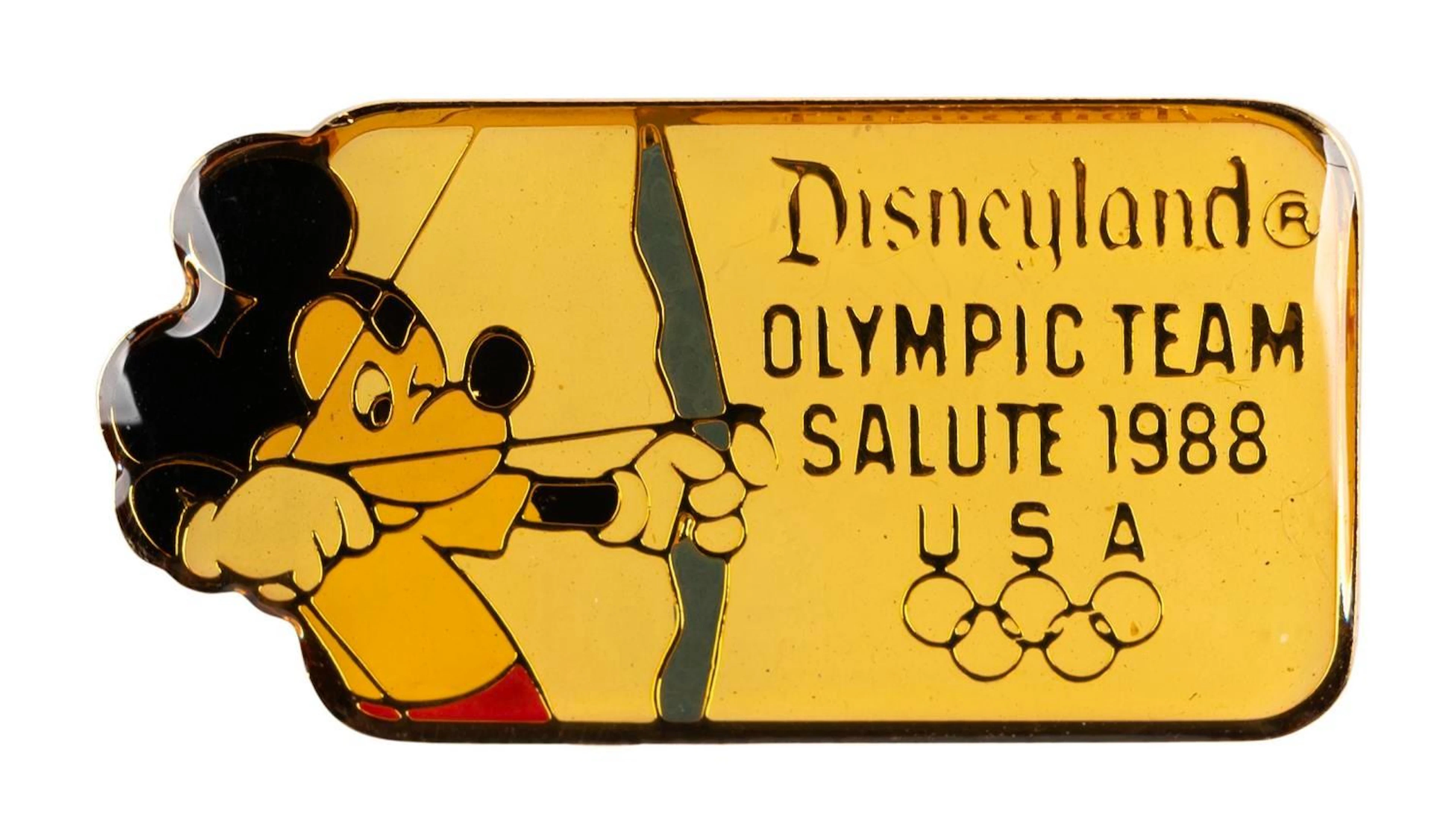 A Mickey Olympic Archery Pin.