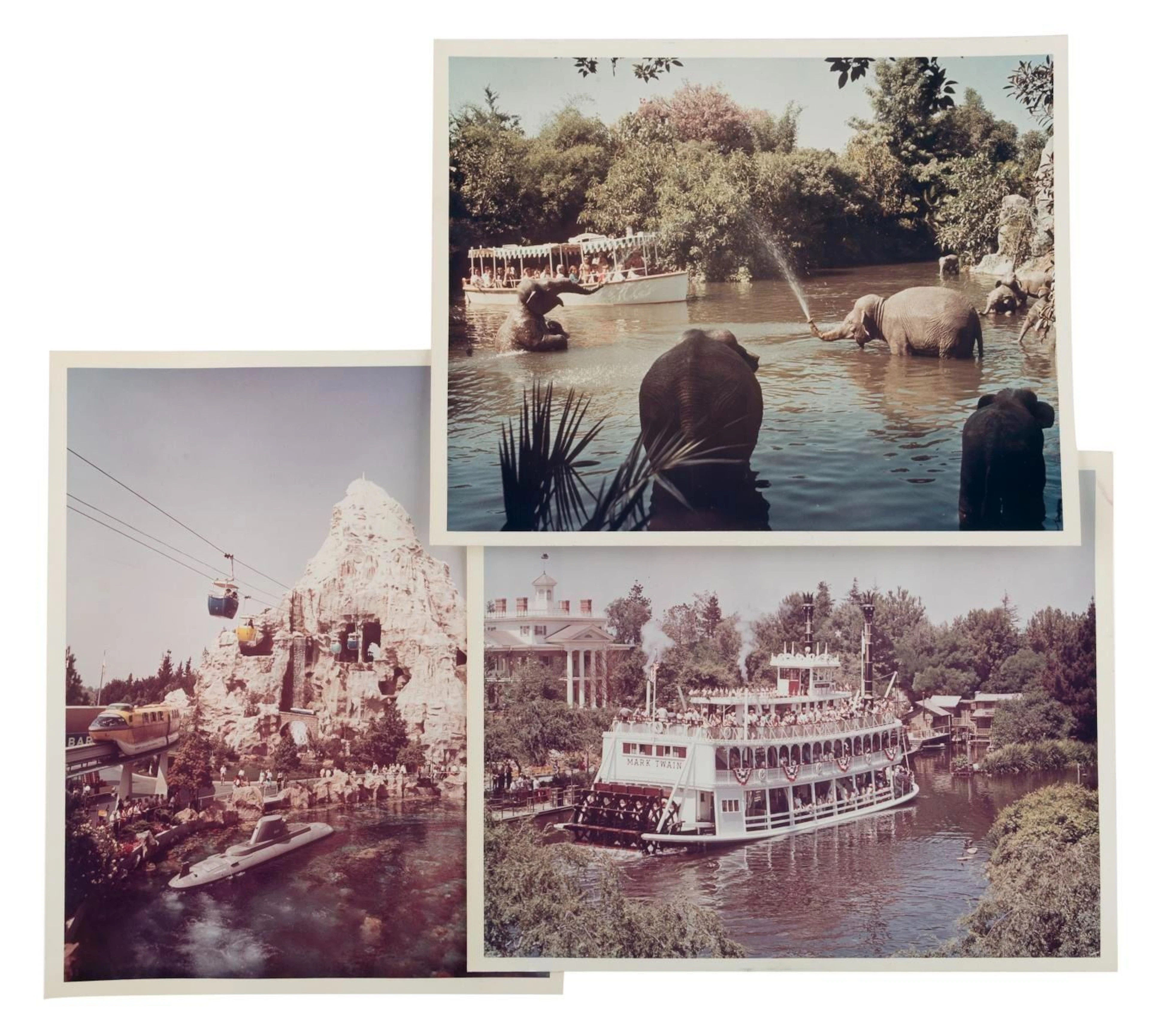 Three Early Disneyland Photos.
