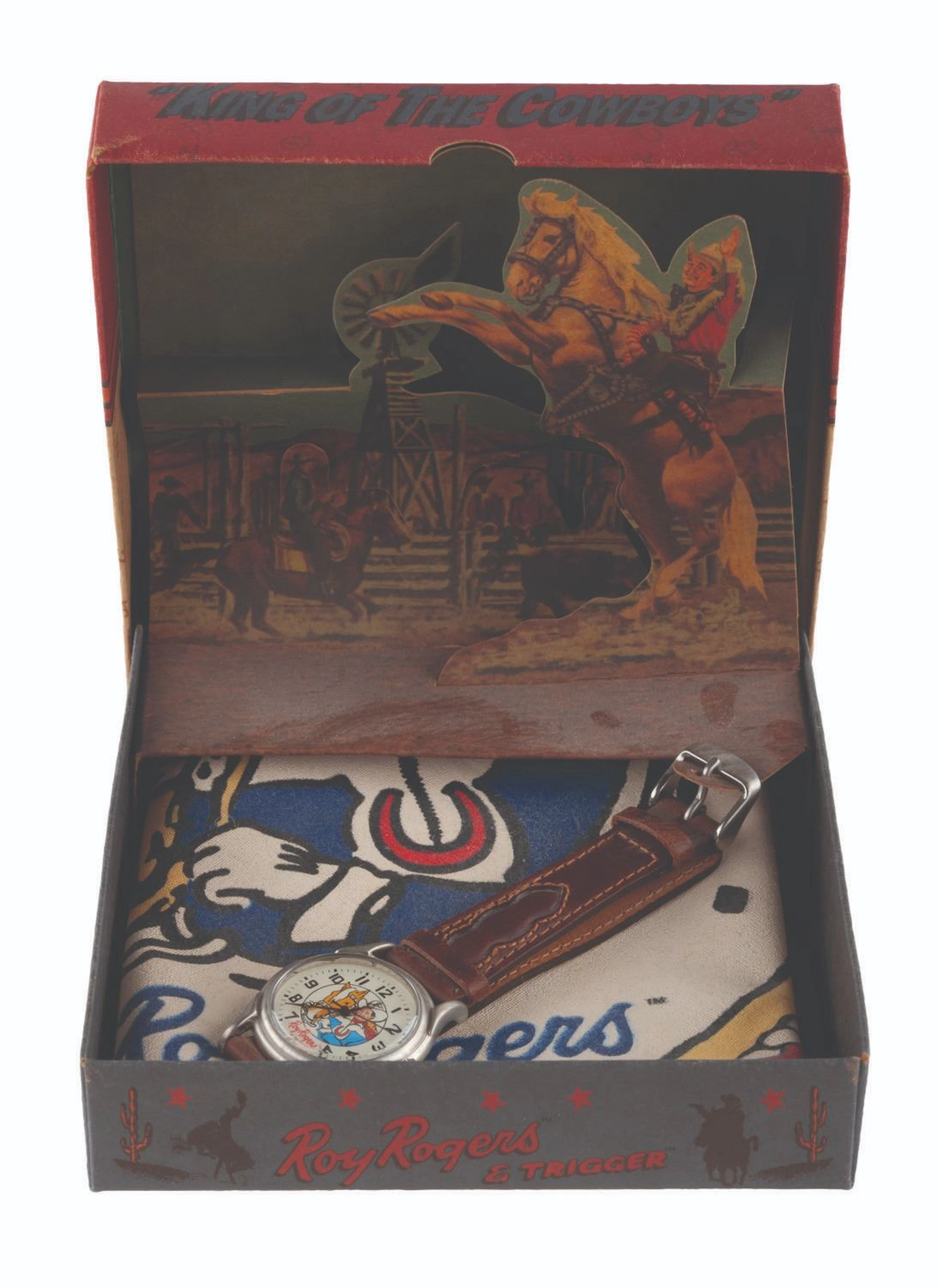 A Roy Rogers and Trigger Collectible Watch Set.