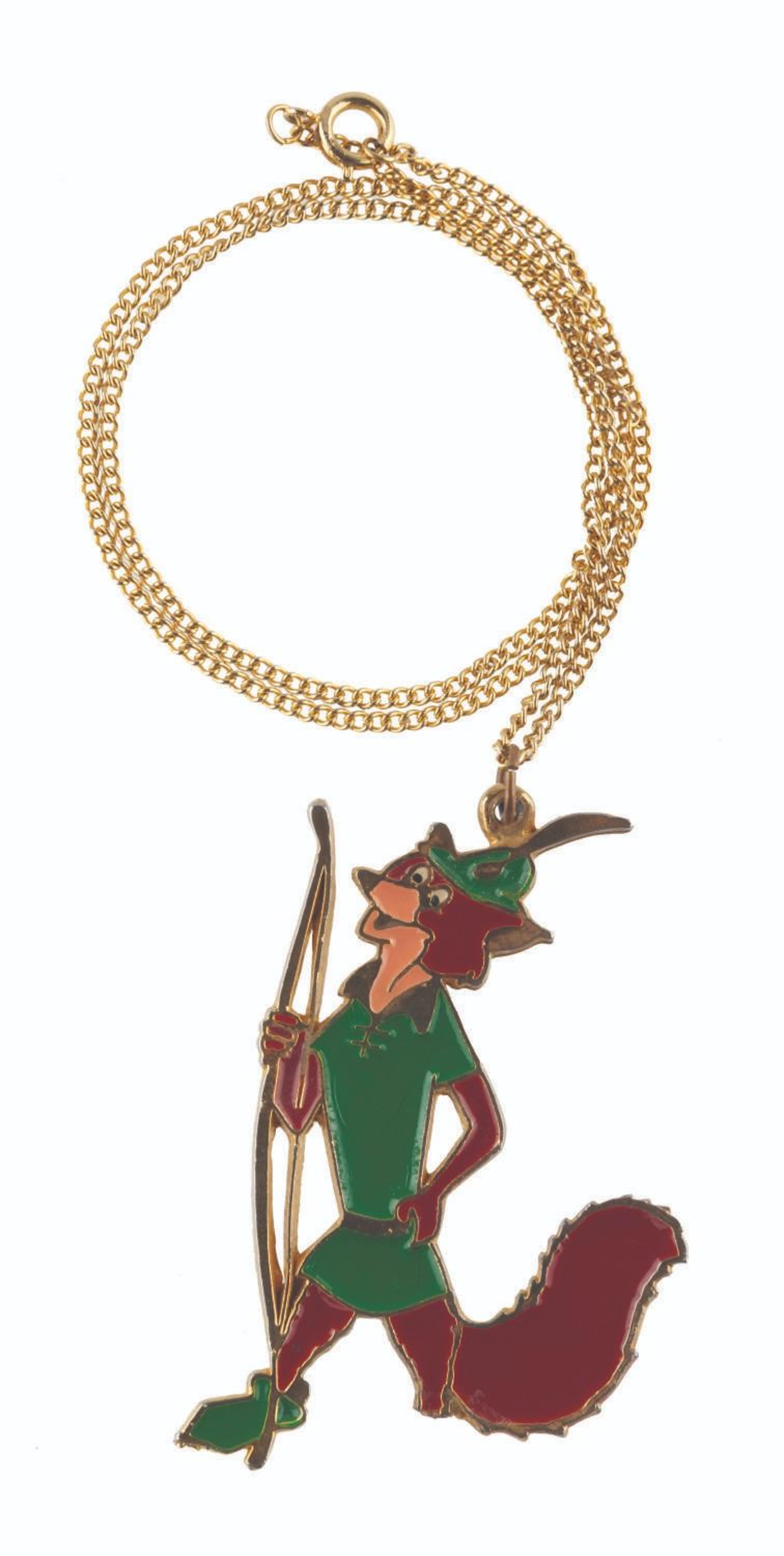 A Robin Hood Pendant Necklace.