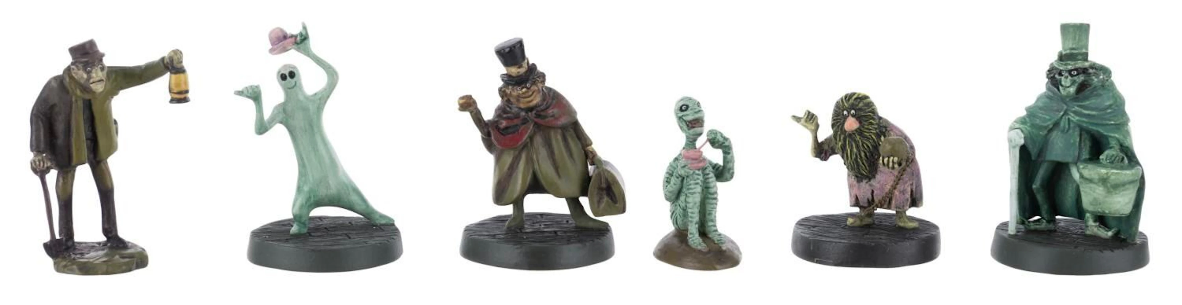 A Kevin and Jody Haunted Mansion Miniatures Set.
