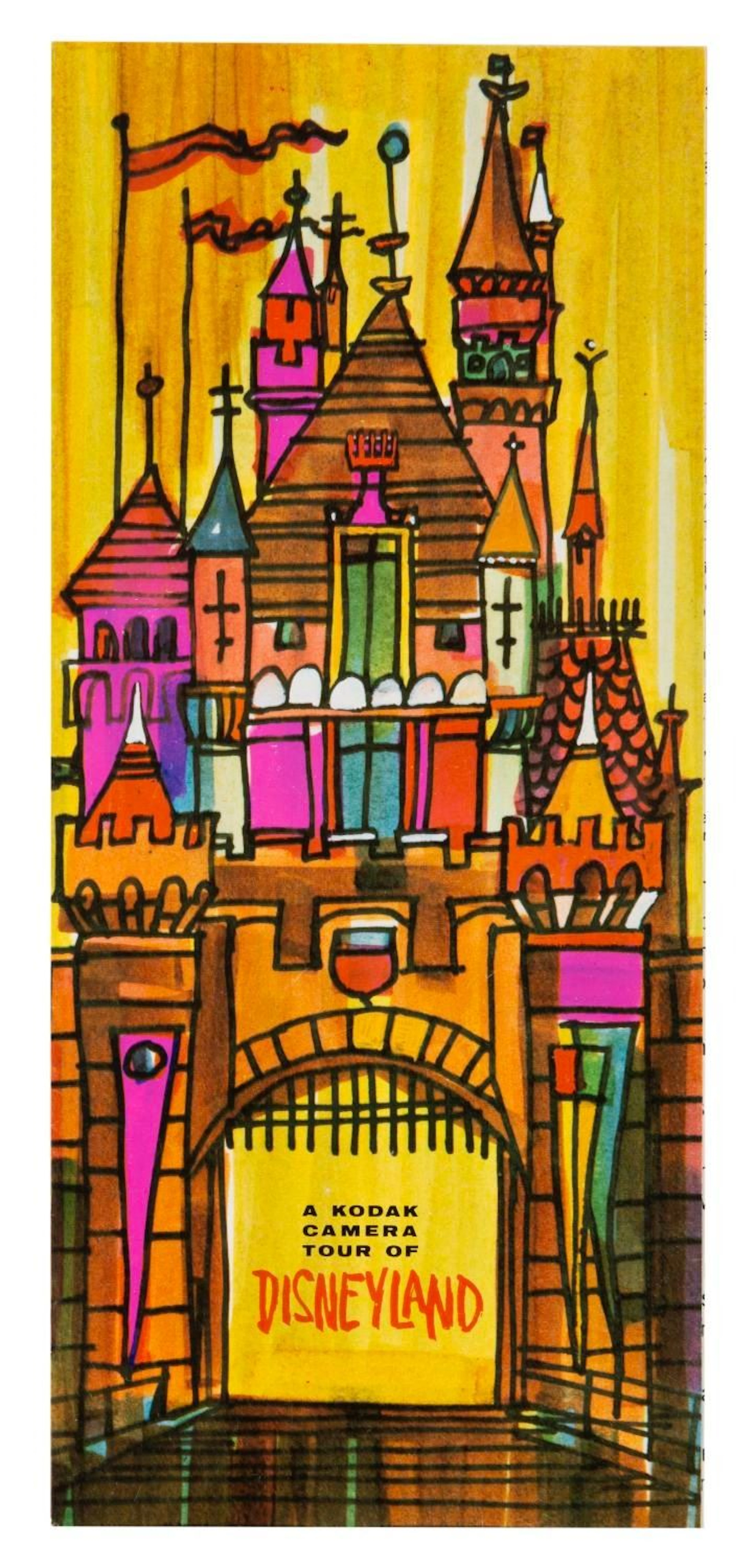 A 1960s Kodak Camera Tour of Disneyland Brochure.