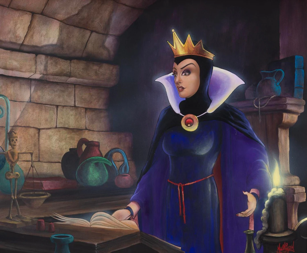 An Evil Queen Original Painting by James C Mulligan.