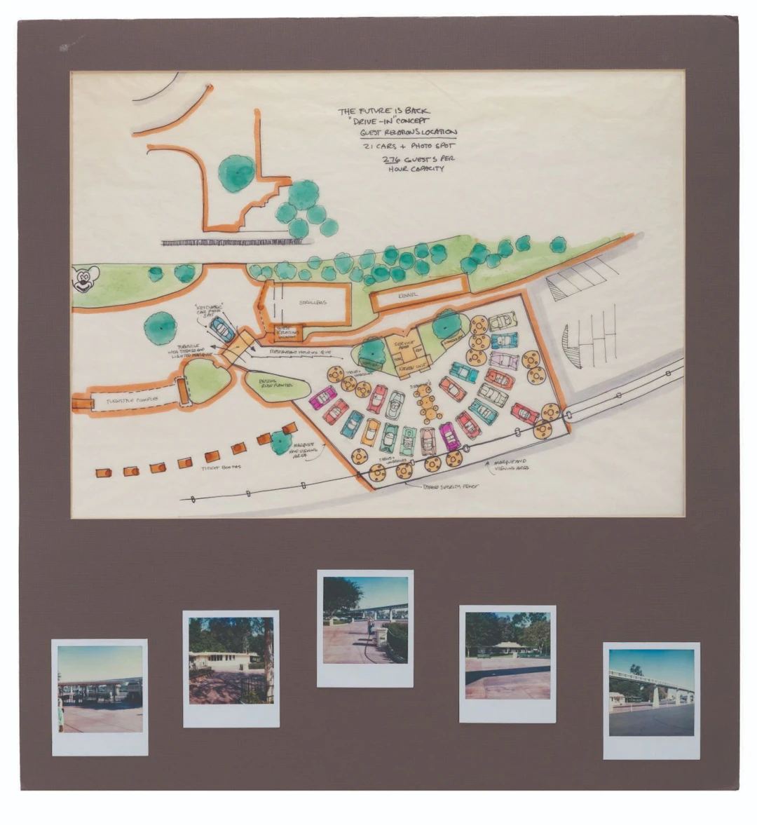 A Disneyland Drive-In Restaurant Pitch Board.