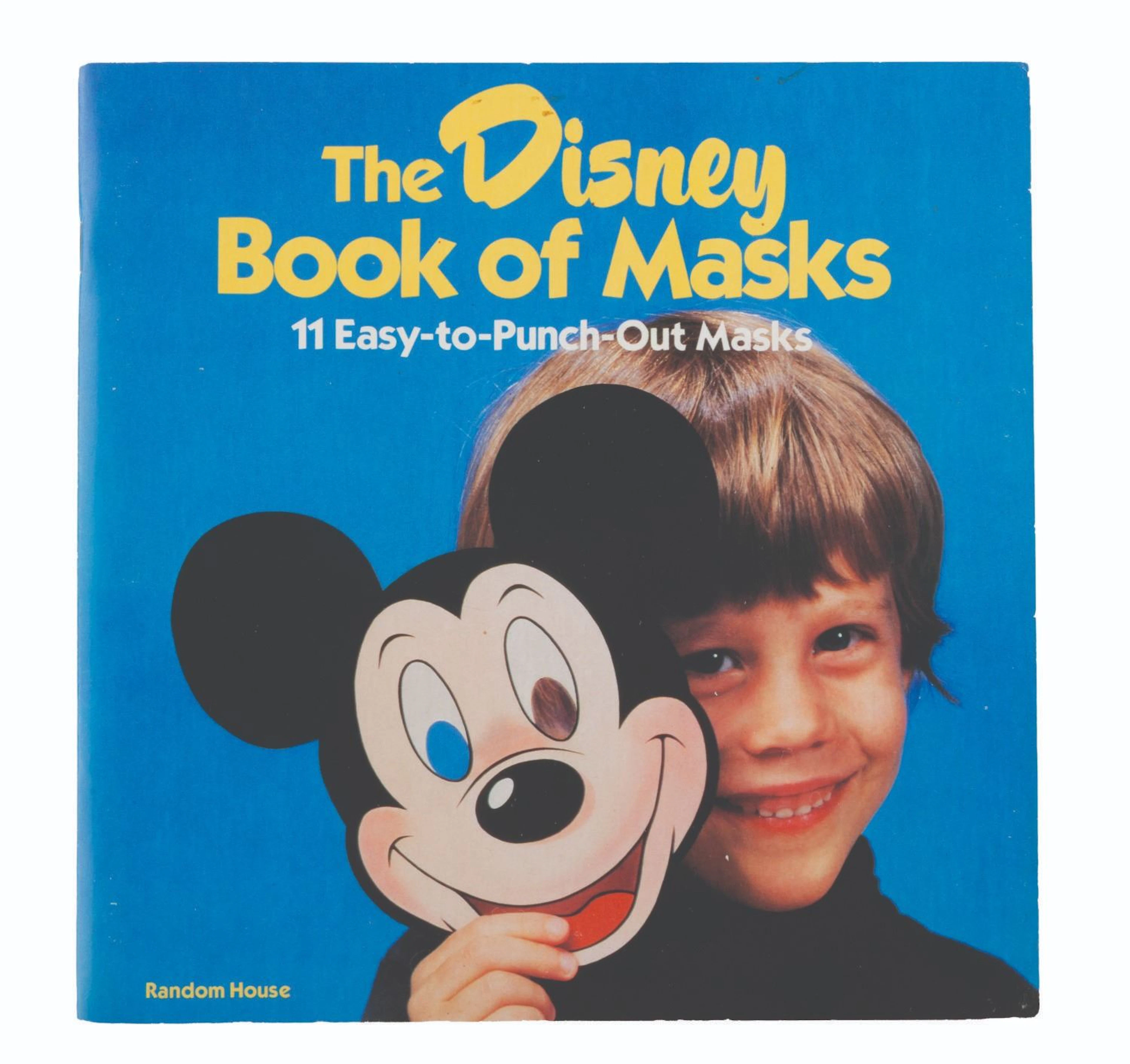 A Disney Character Masks Book.