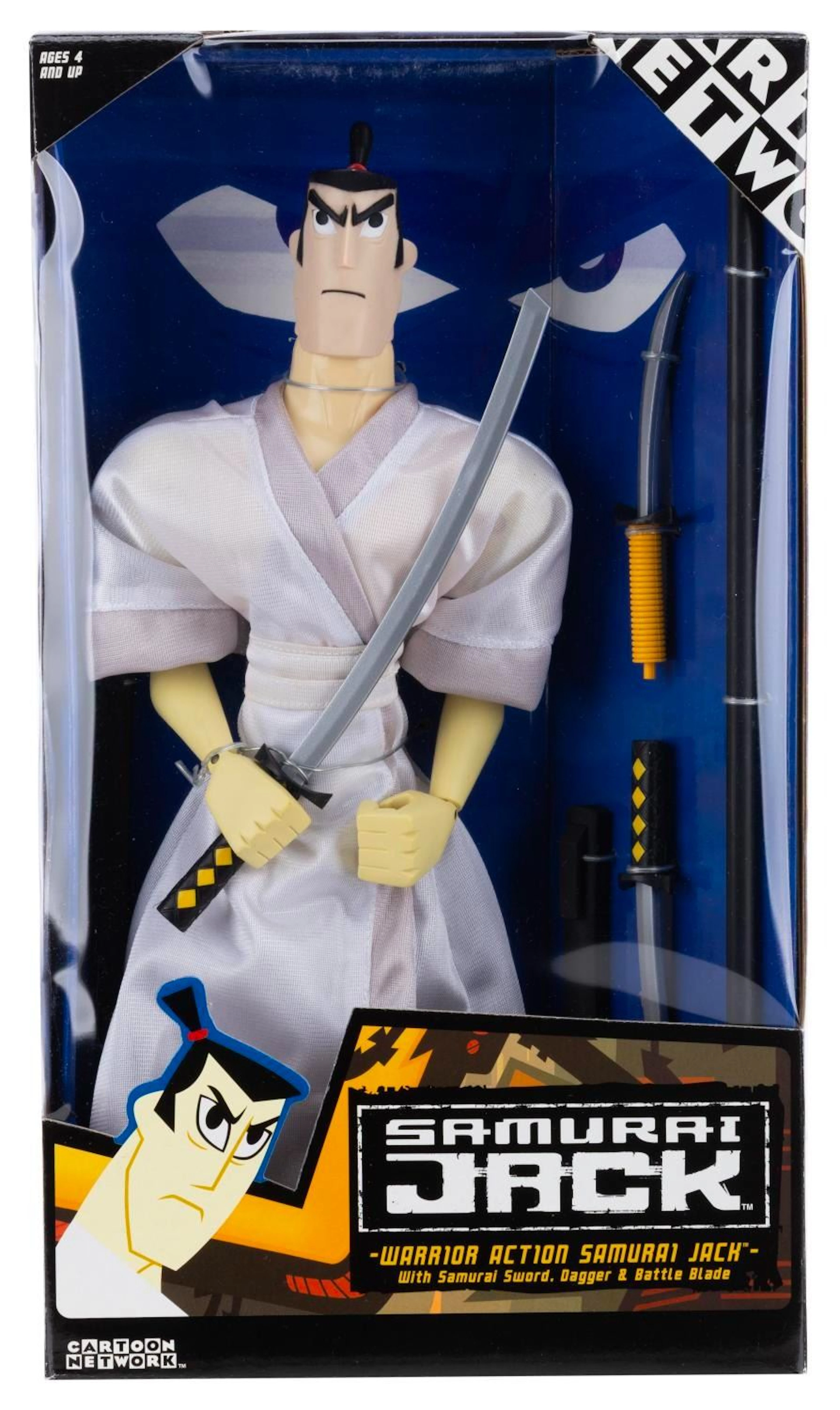 A "Samurai Jack " Action Figure.