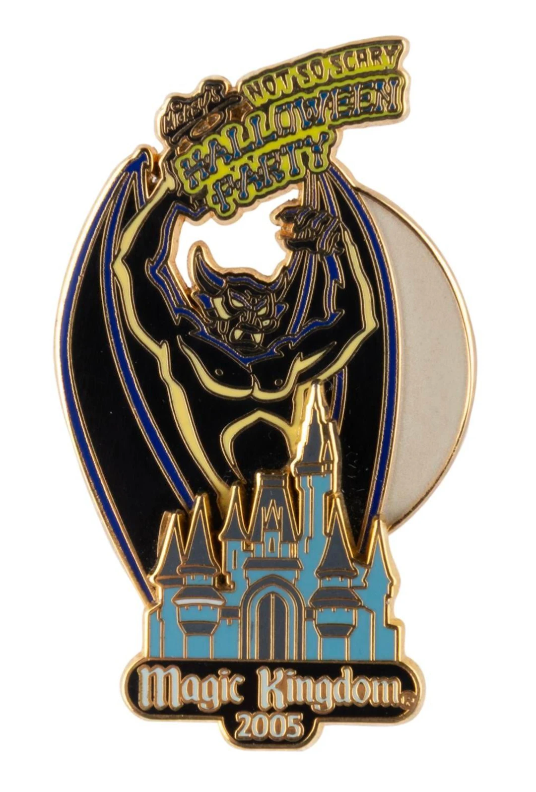 A Chernabog Magic Kingdom Not-So-Scary Halloween Pin.