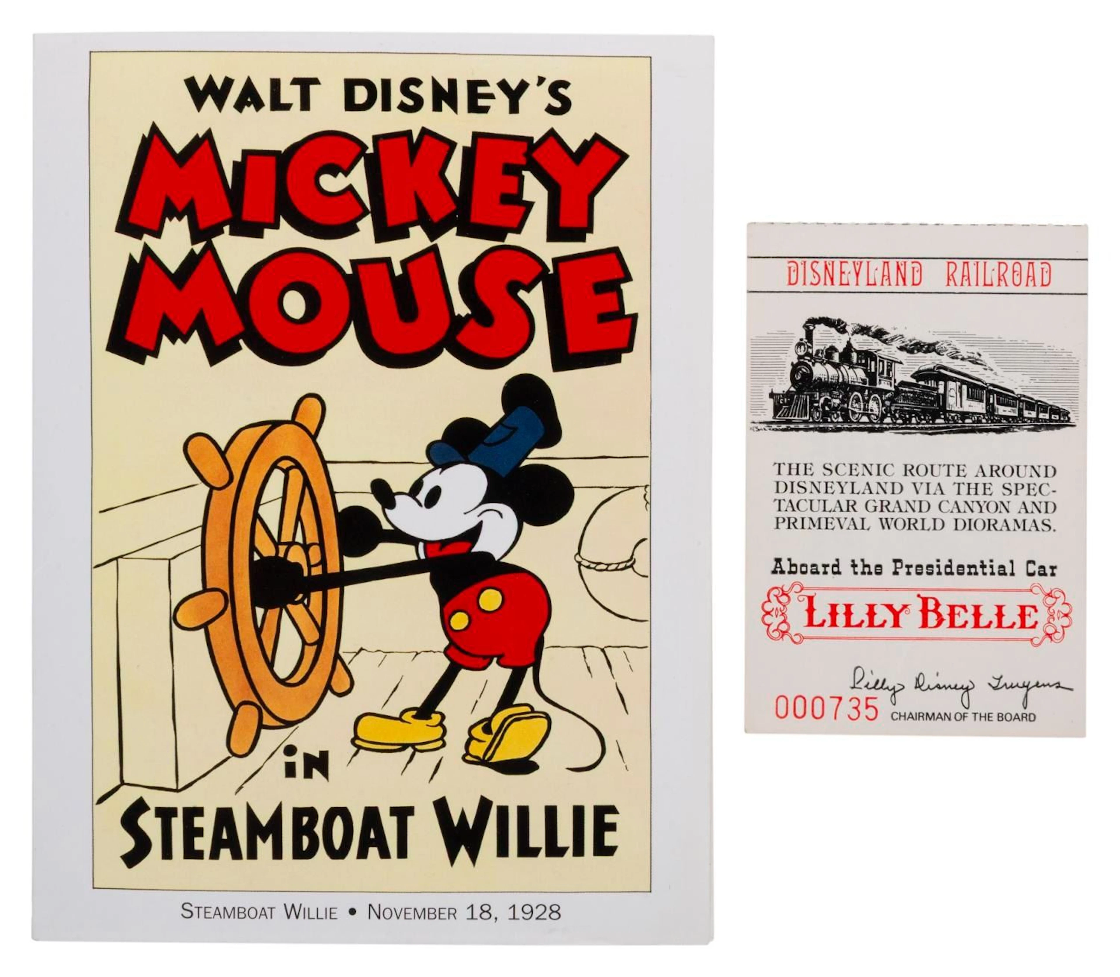 A "Mrs. Walt Disney" Signed Letter to Peter Ellenshaw