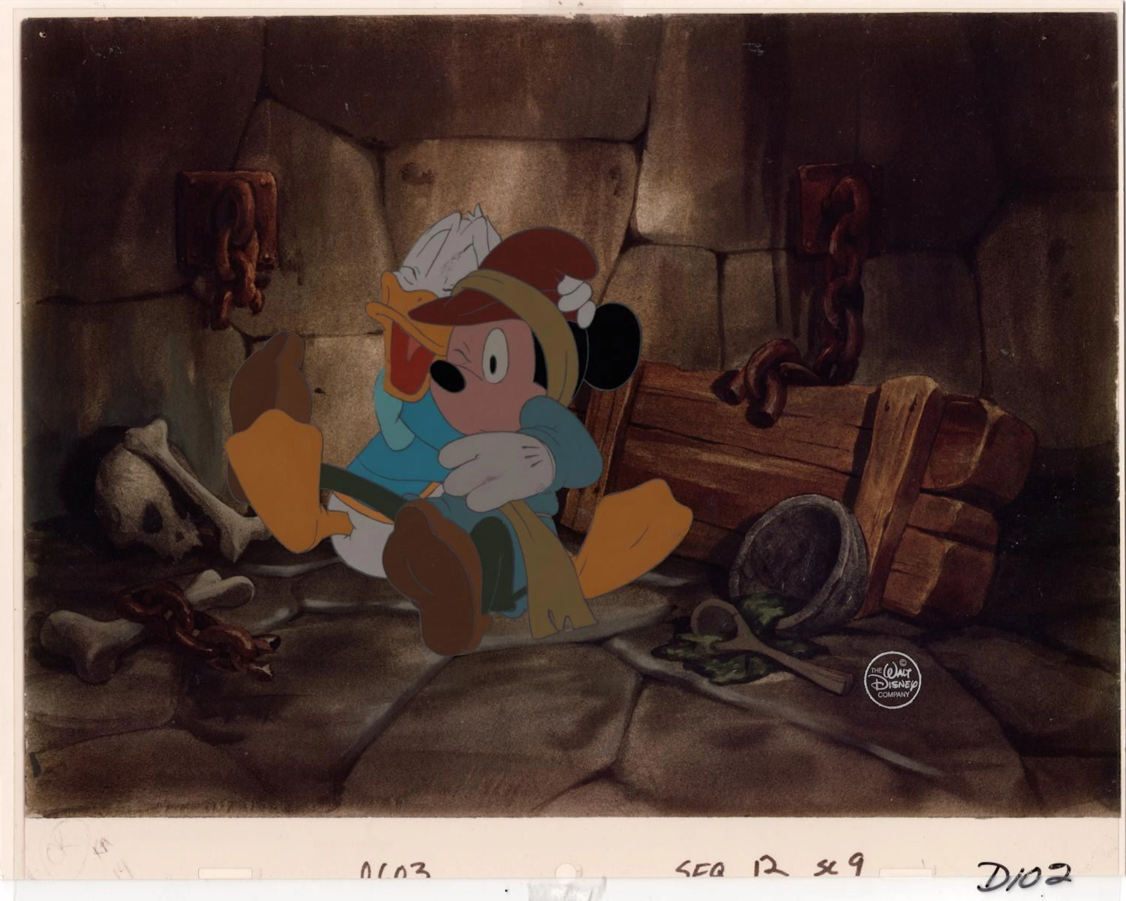 A "The Prince and the Pauper" Original Production Cel.