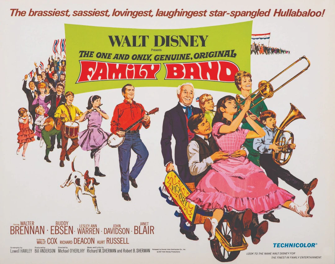 "The One and Only Genuine Family Band" Lobby Cards.