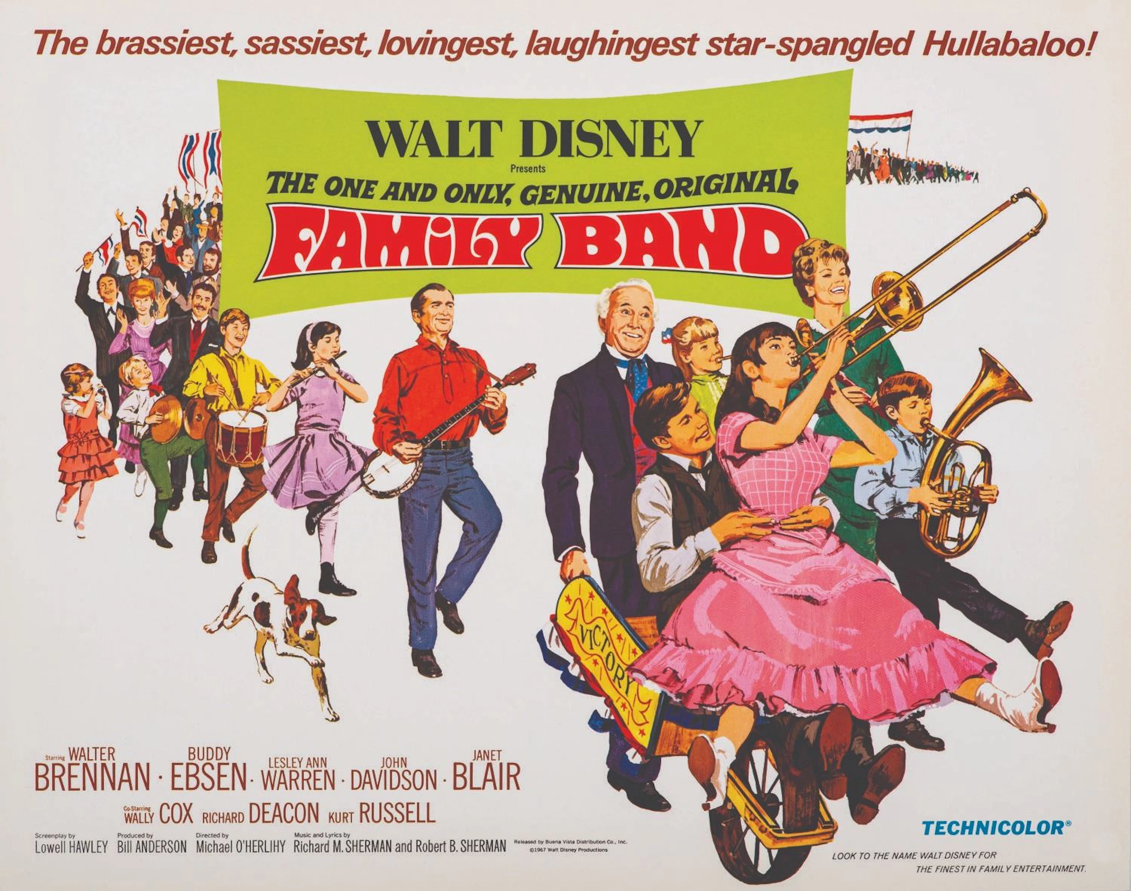 "The One and Only Genuine Family Band" Lobby Cards.