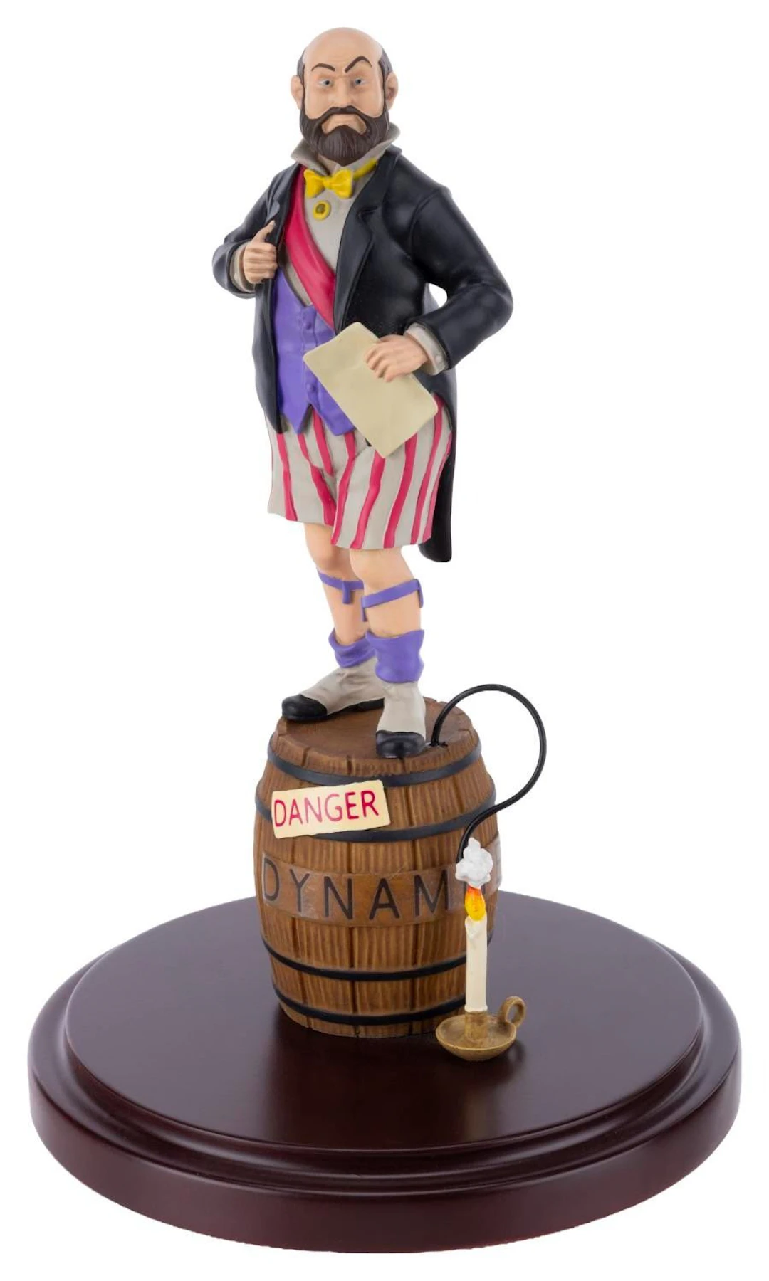 A Haunted Mansion Stretch Portrait Dynamite Man Figure.