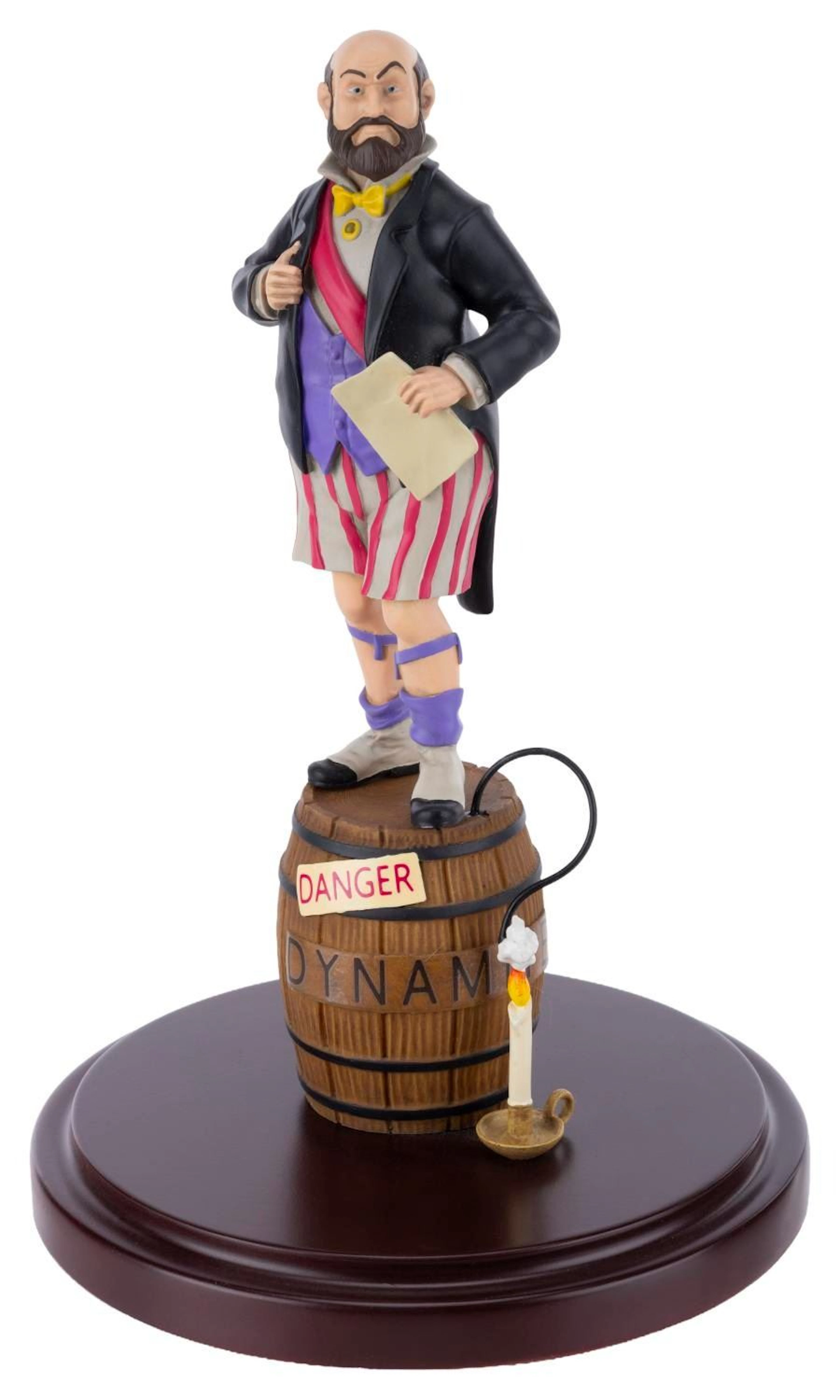 A Haunted Mansion Stretch Portrait Dynamite Man Figure.
