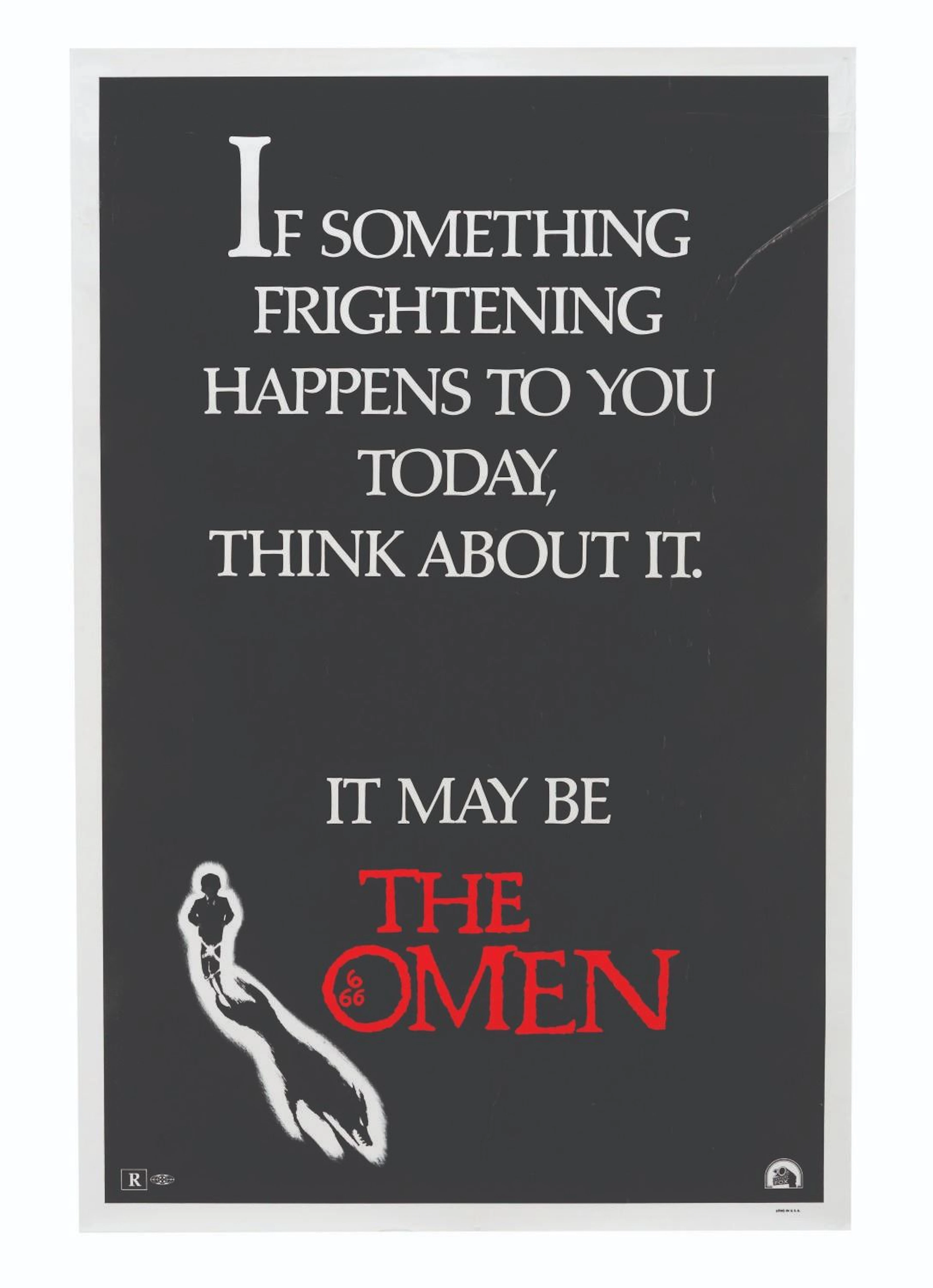 A "The Omen" Teaser One-Sheet.