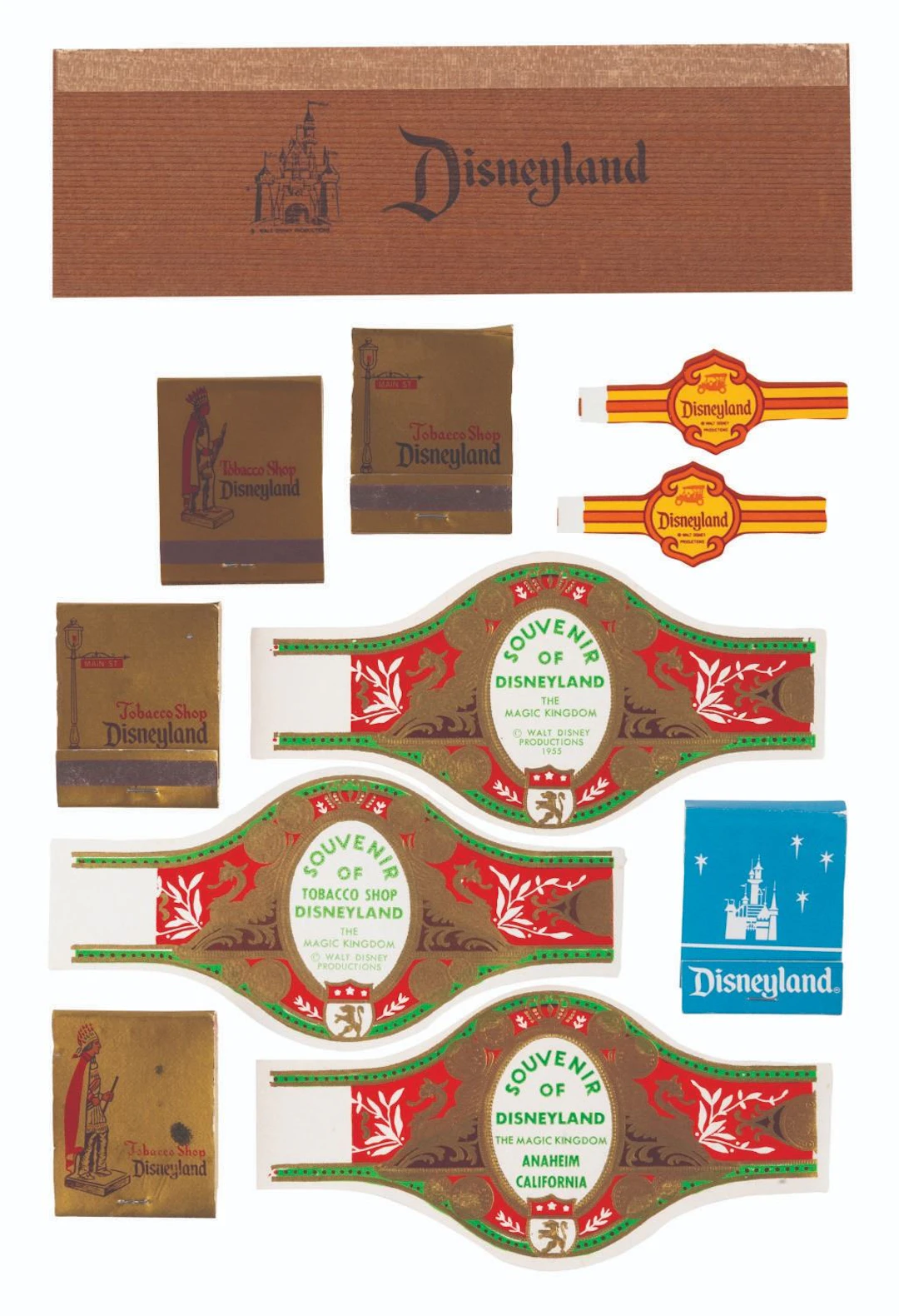 A Disneyland Tobacco Shop Collection.