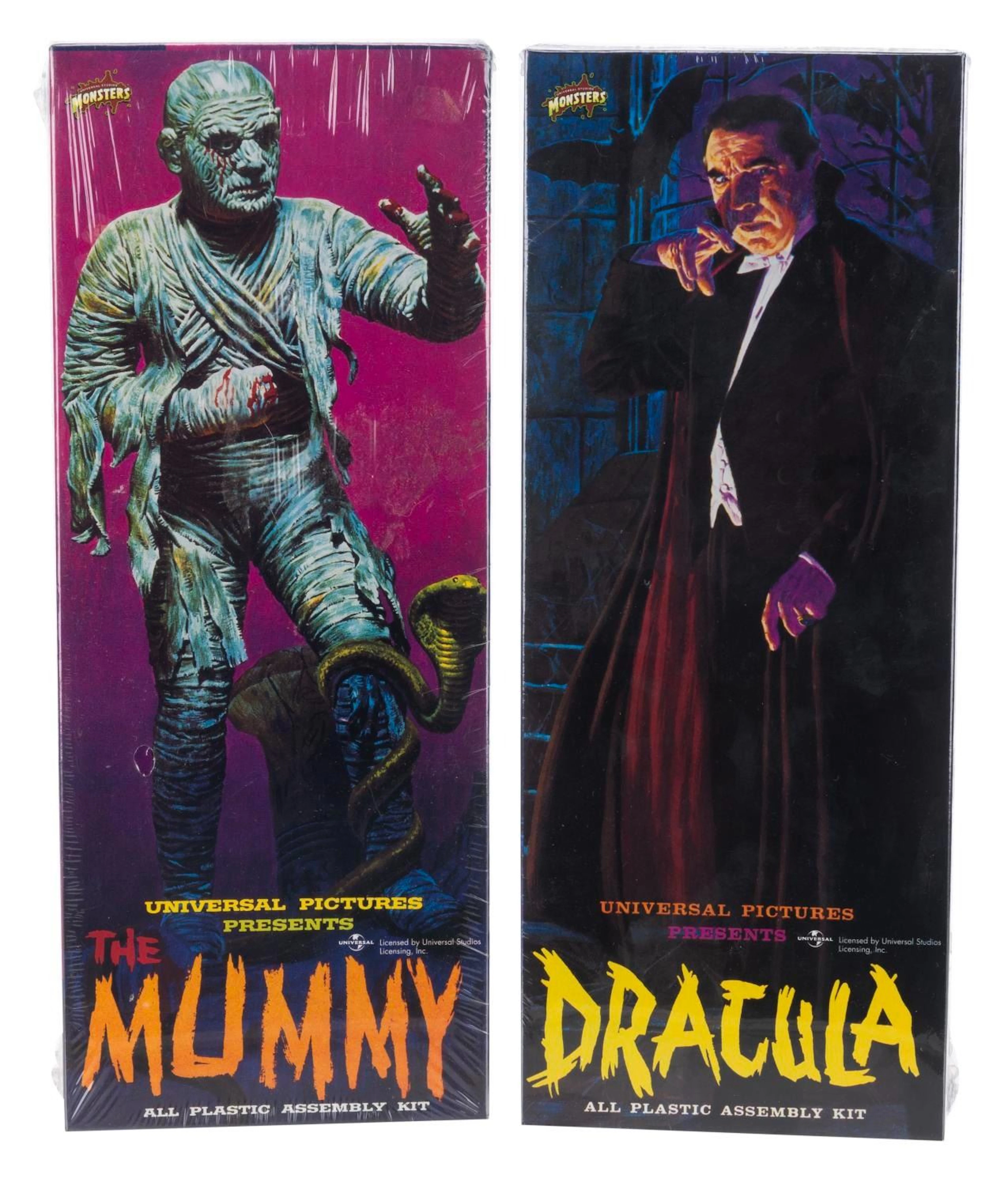A Pair of Universal Monster Model Kit Reissues.