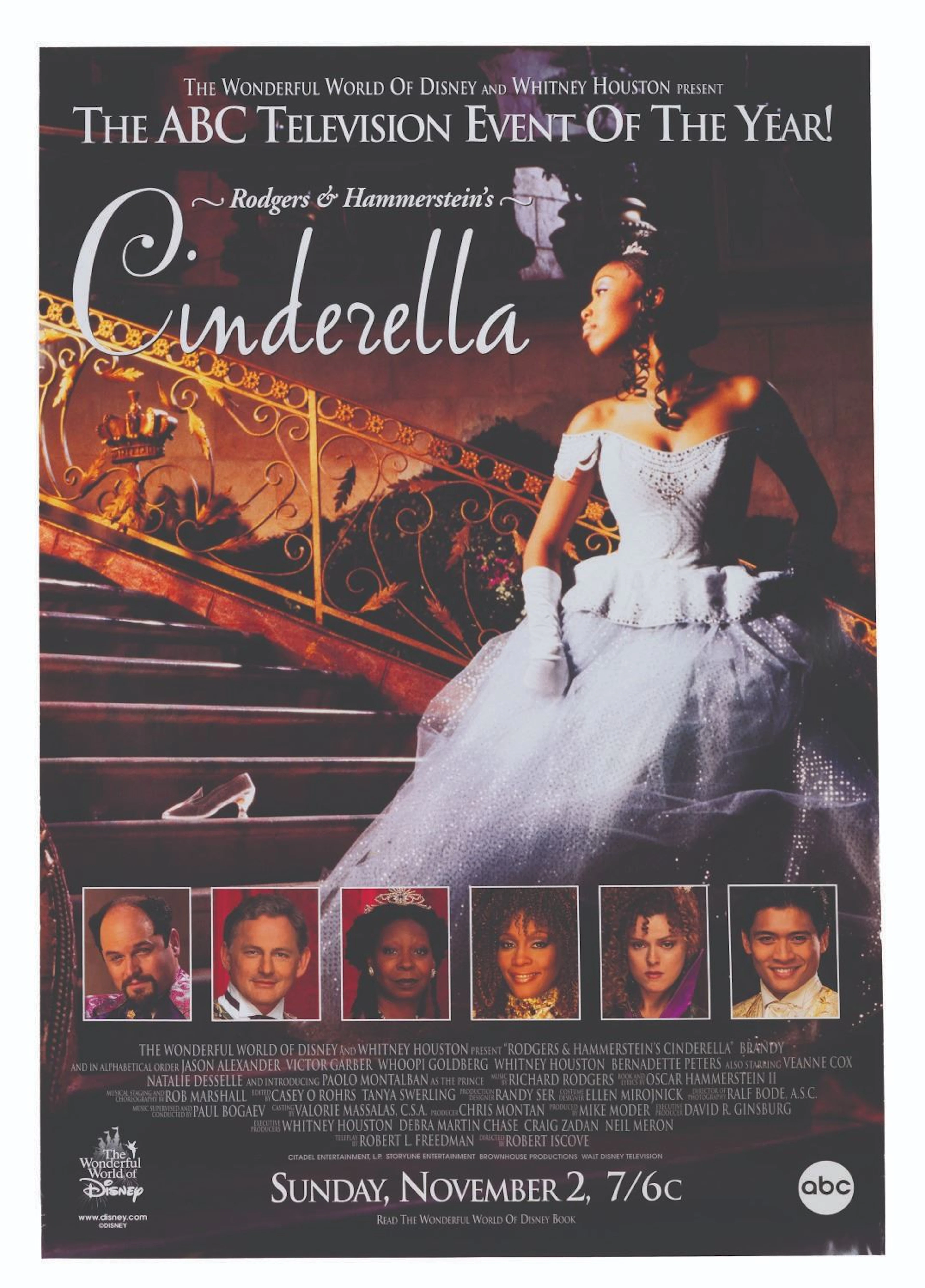 A Rare Brandy "Cinderella" TV Movie Poster.