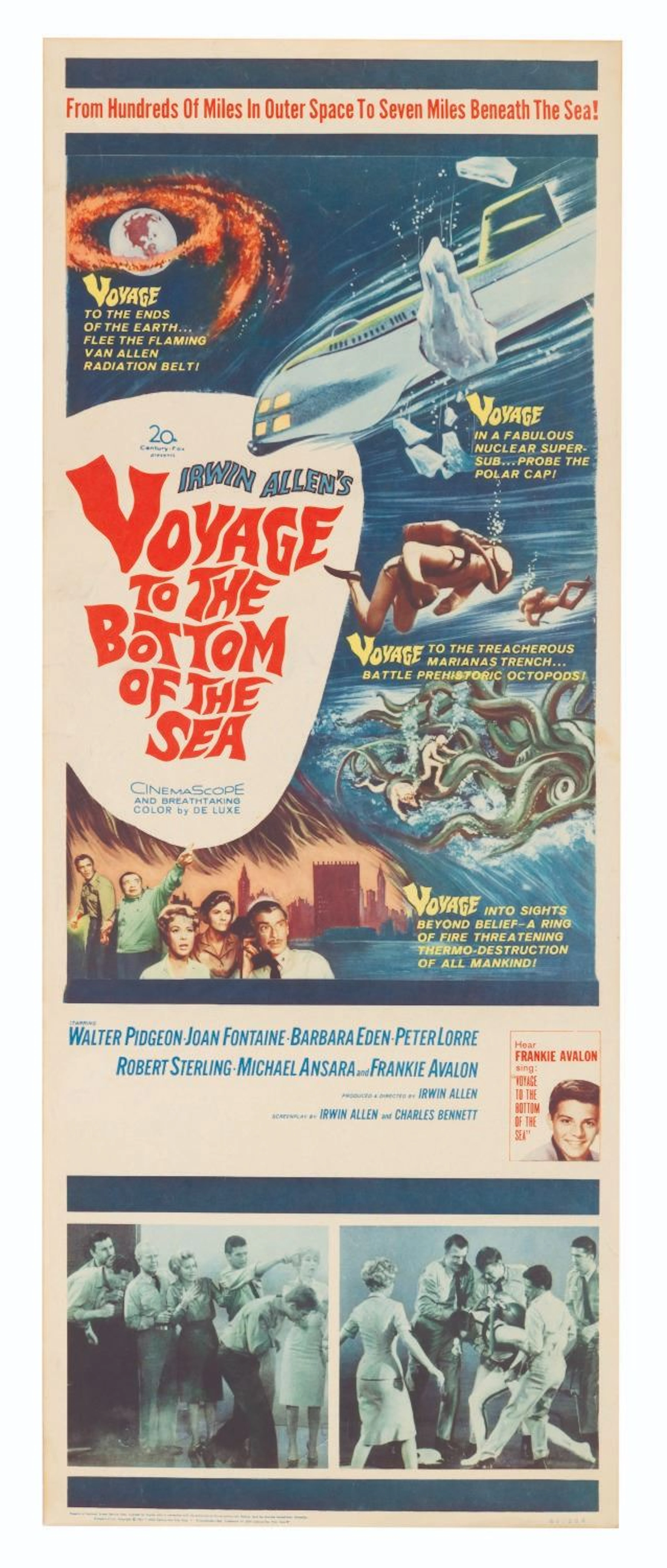 A “Voyage to the Bottom of the Sea” Insert Poster.