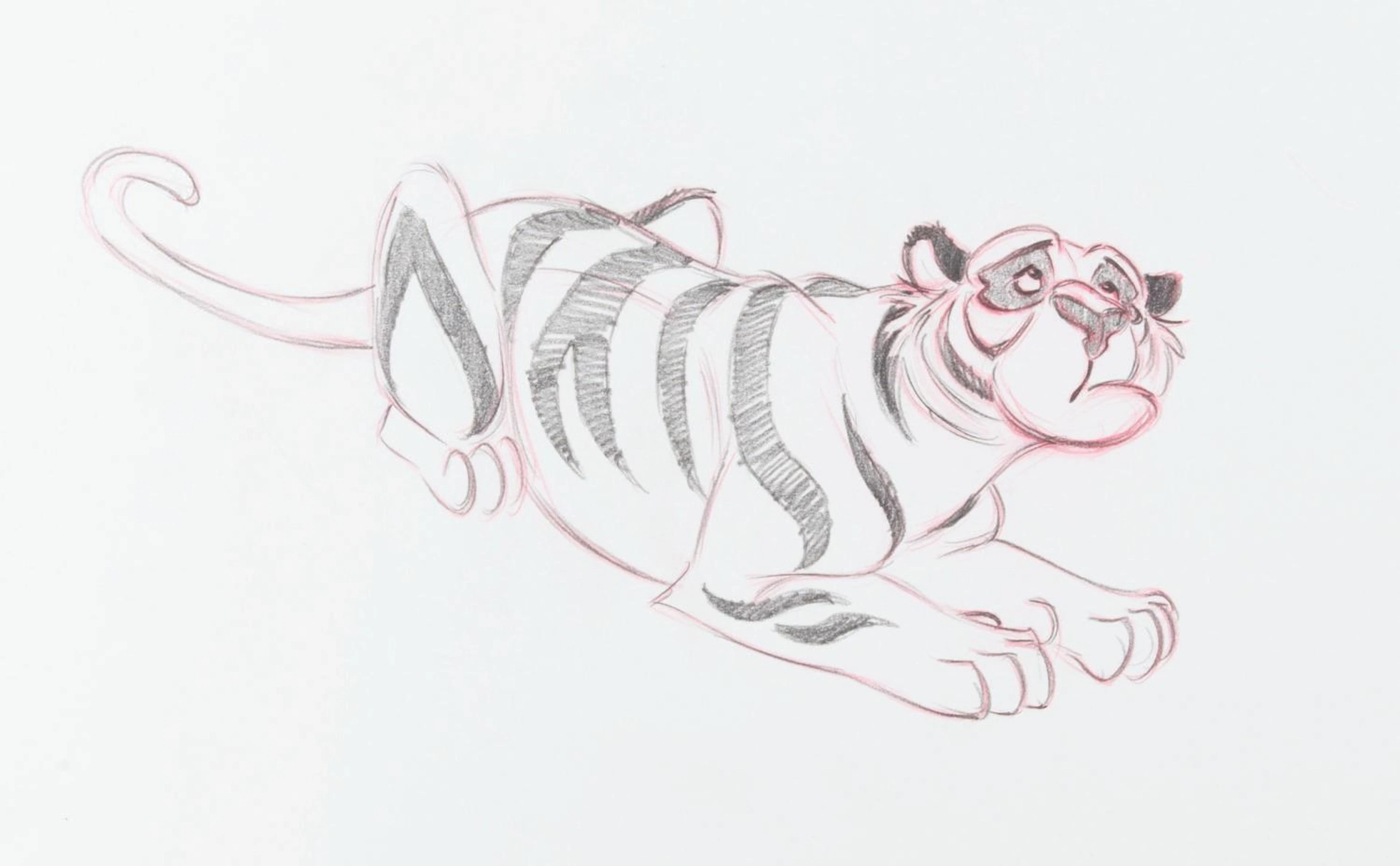 An "Aladdin" Production Drawing.