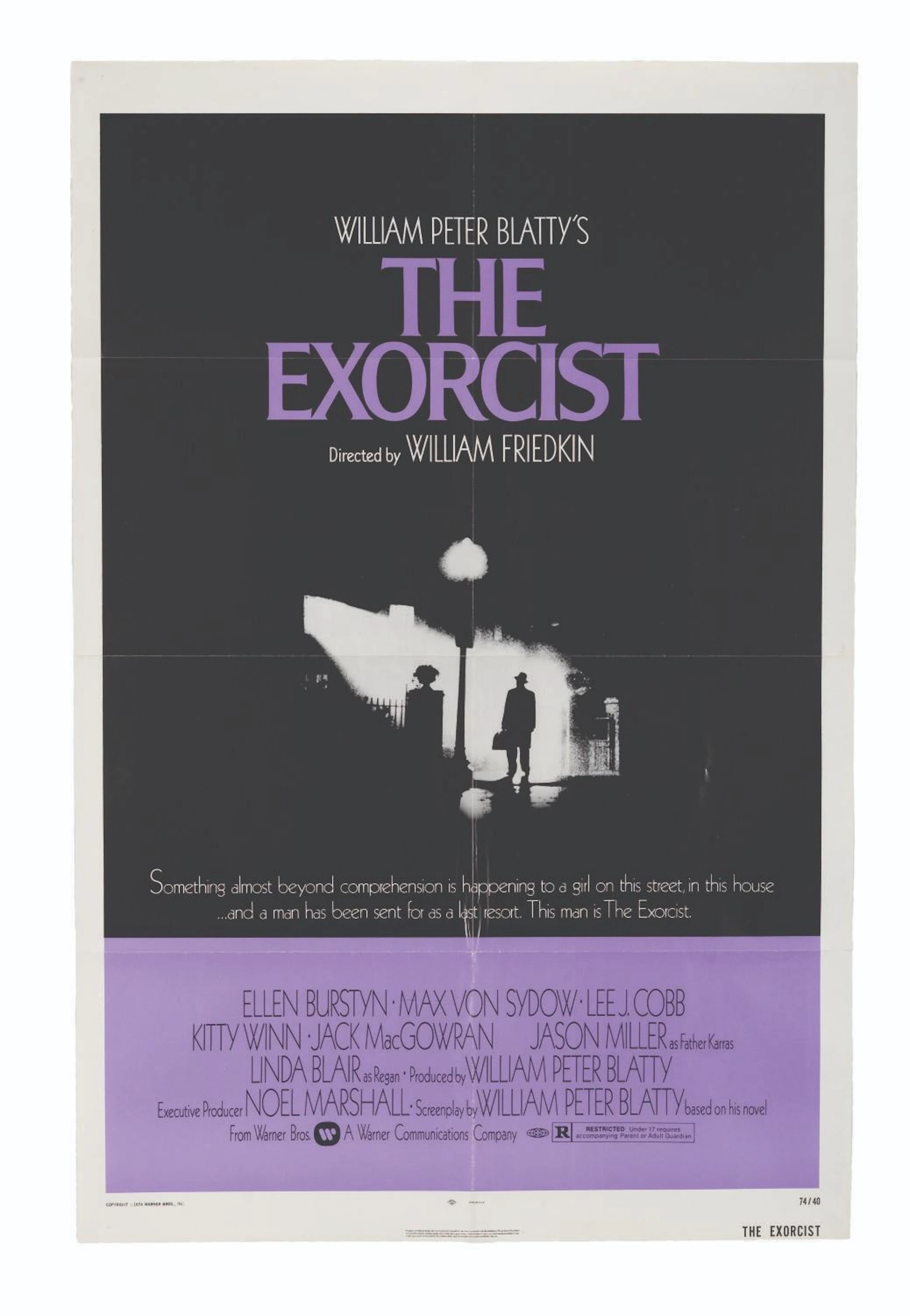 An International "The Exorcist" One-Sheet.