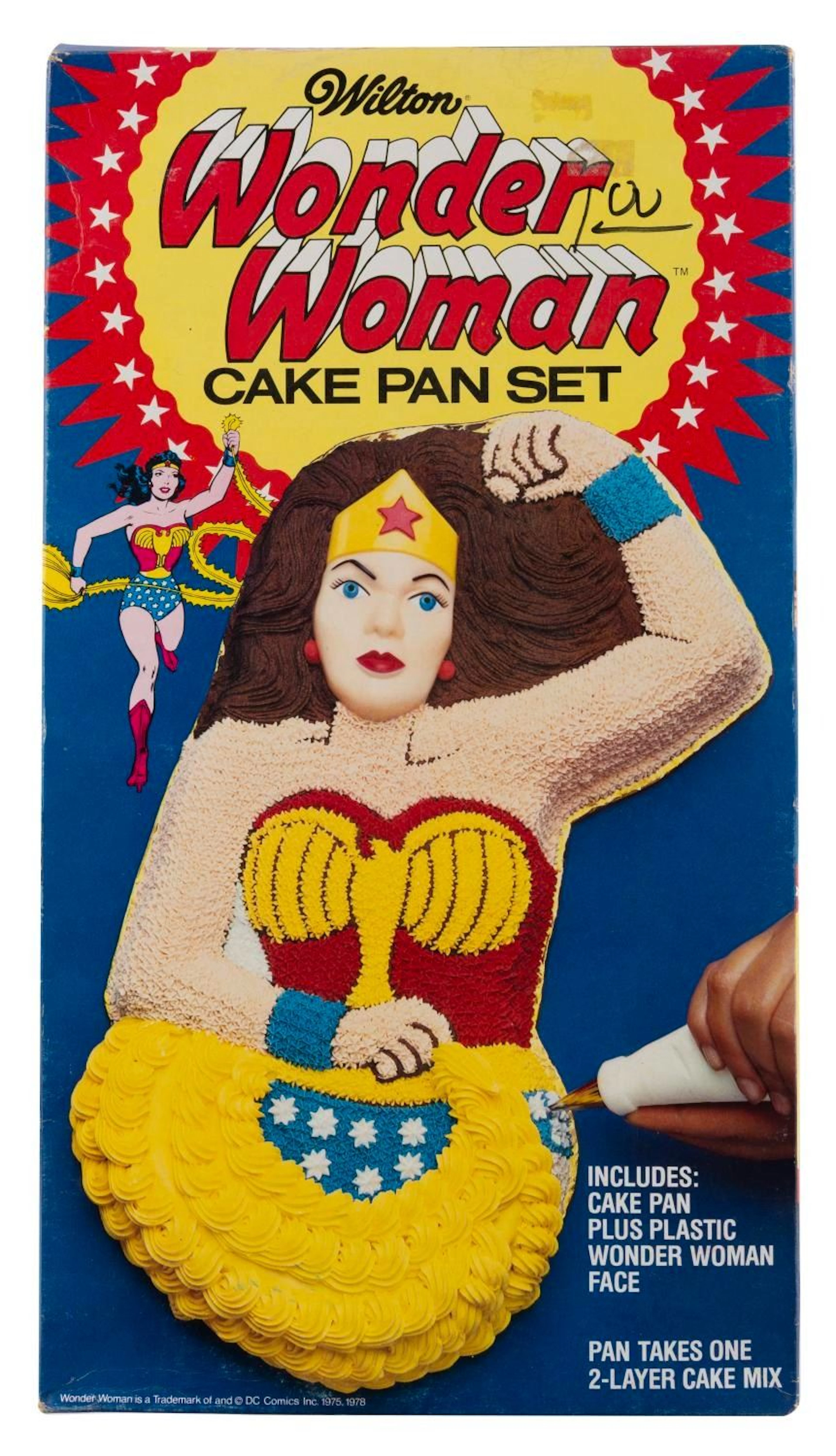 A Wonder Woman Cake Pan.