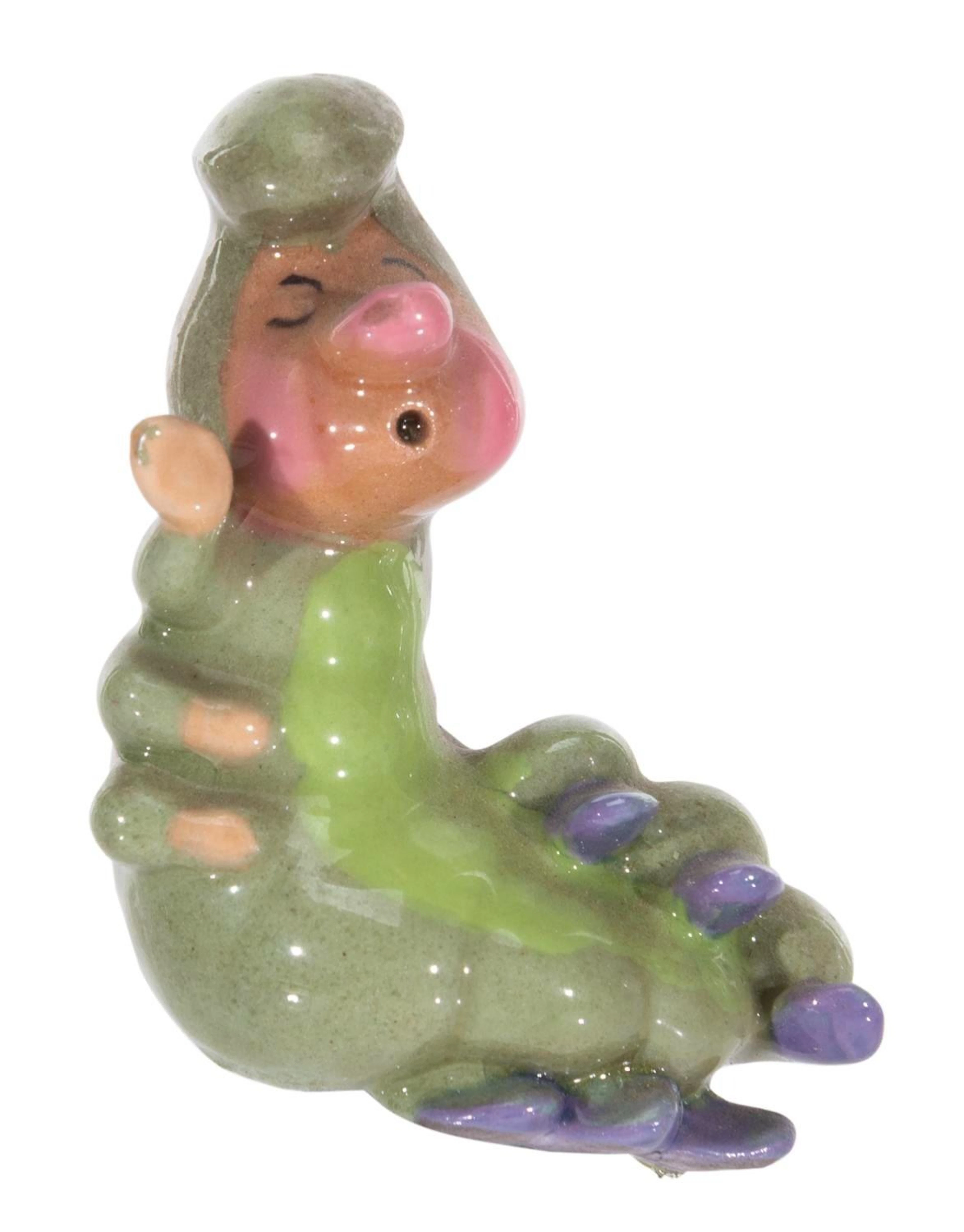 An"Alice in Wonderland" Caterpillar Figurine.