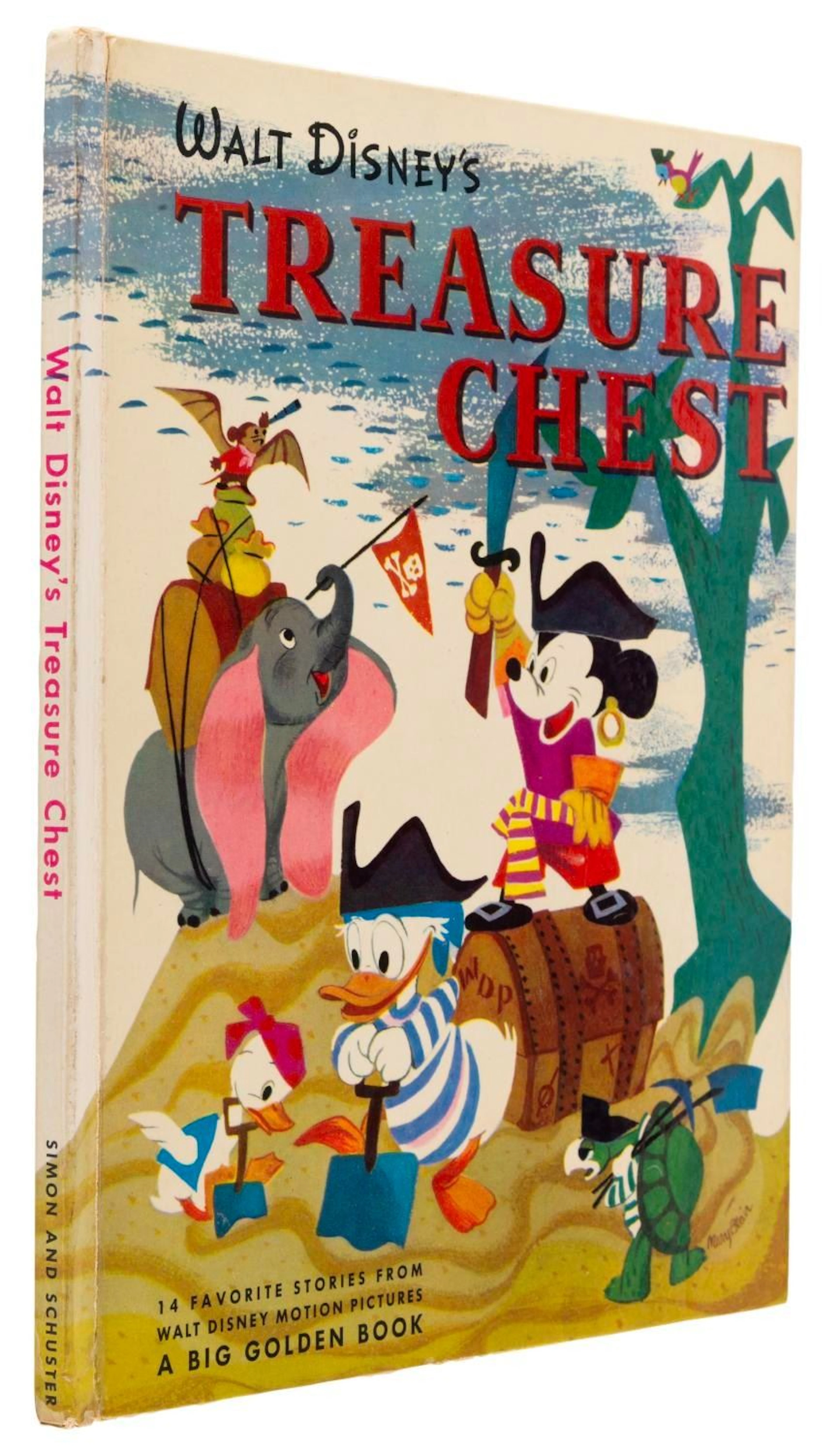 A Big Golden Book Walt Disney's Treasure Chest.