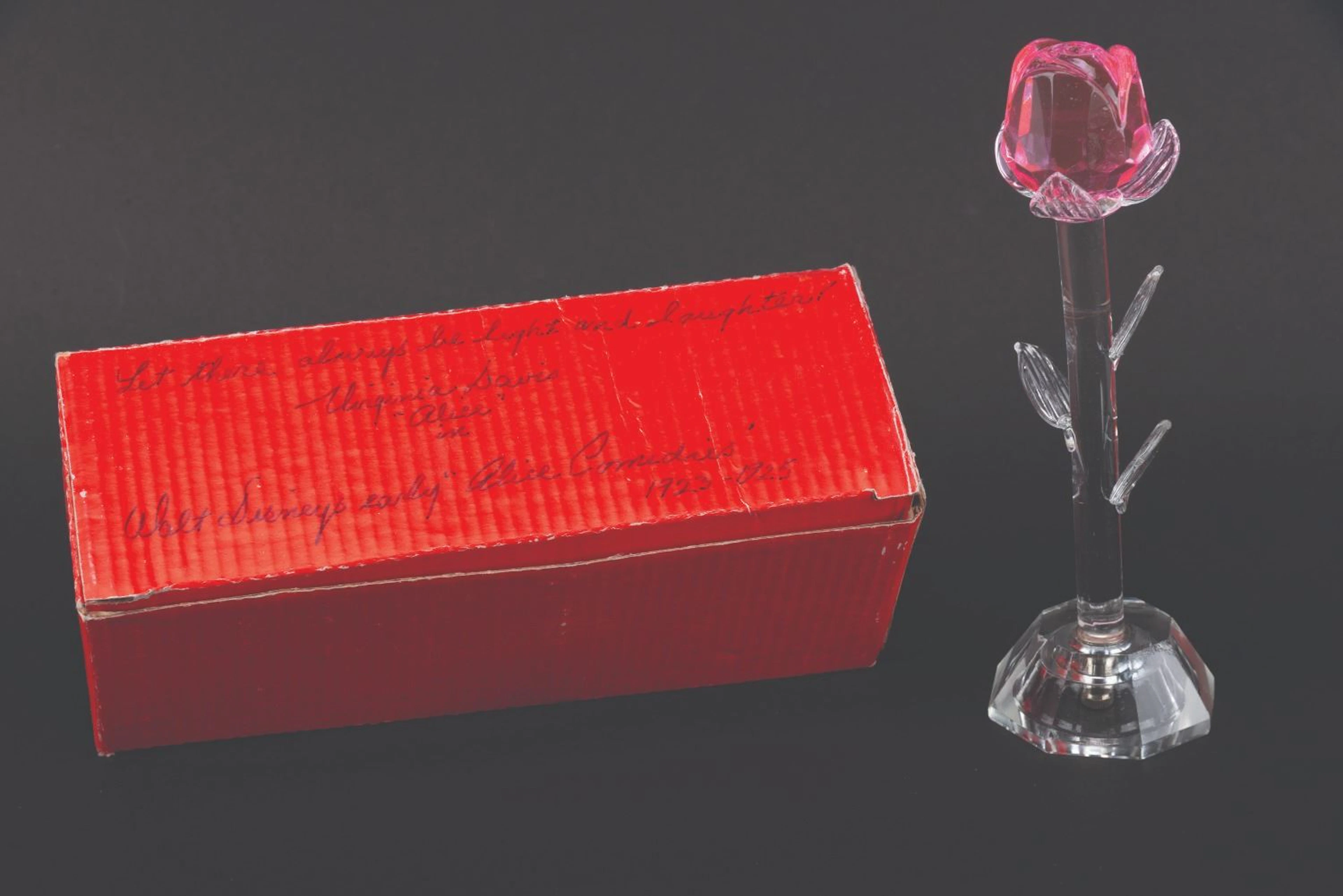 A Crystal Rose and Virginia Davis Signed Box.