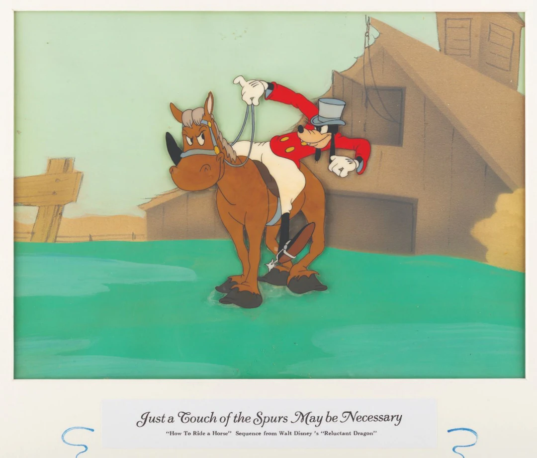 A "How to Ride a Horse" Original Production Cel.