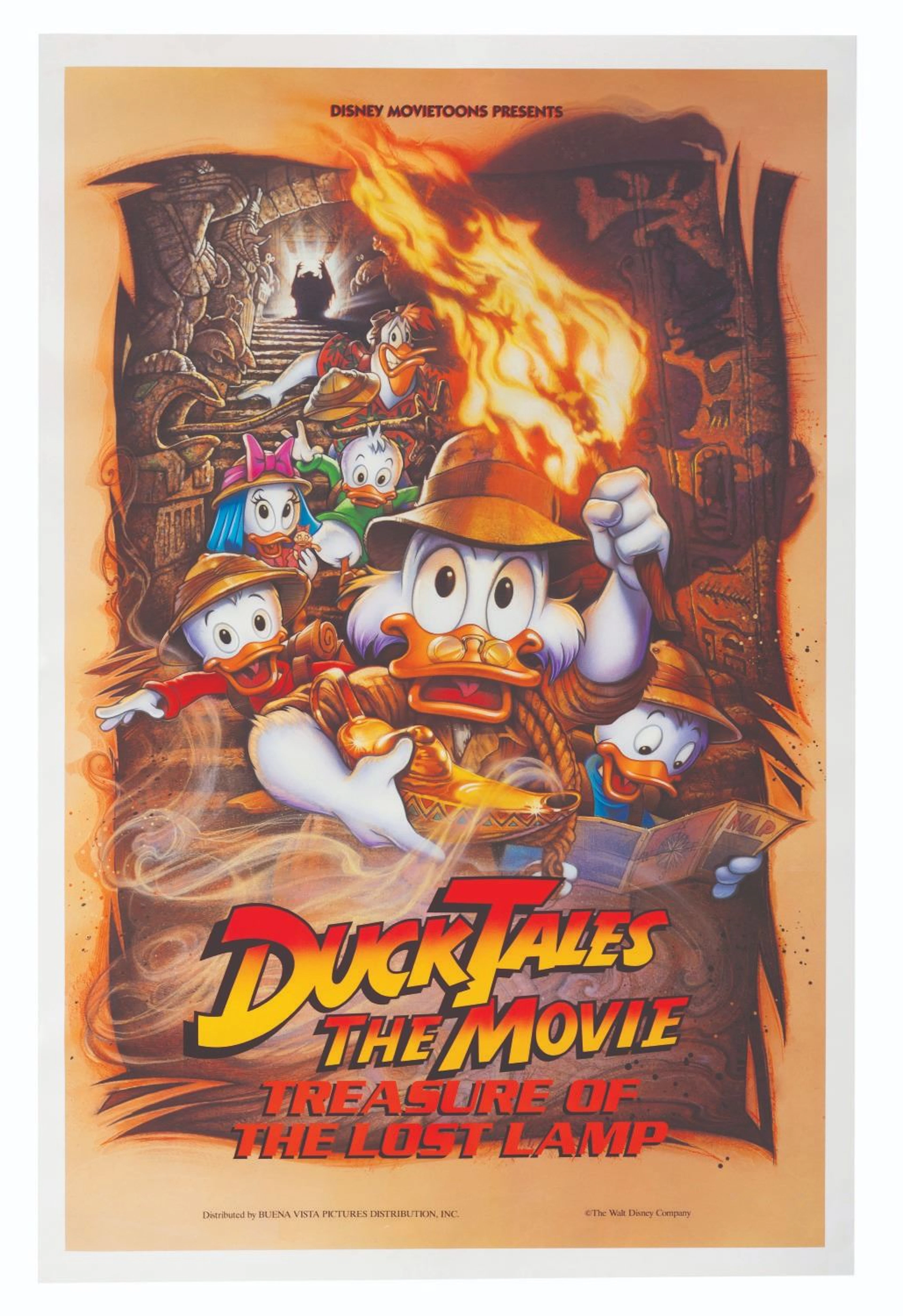 A “DuckTales: The Movie” One-Sheet.
