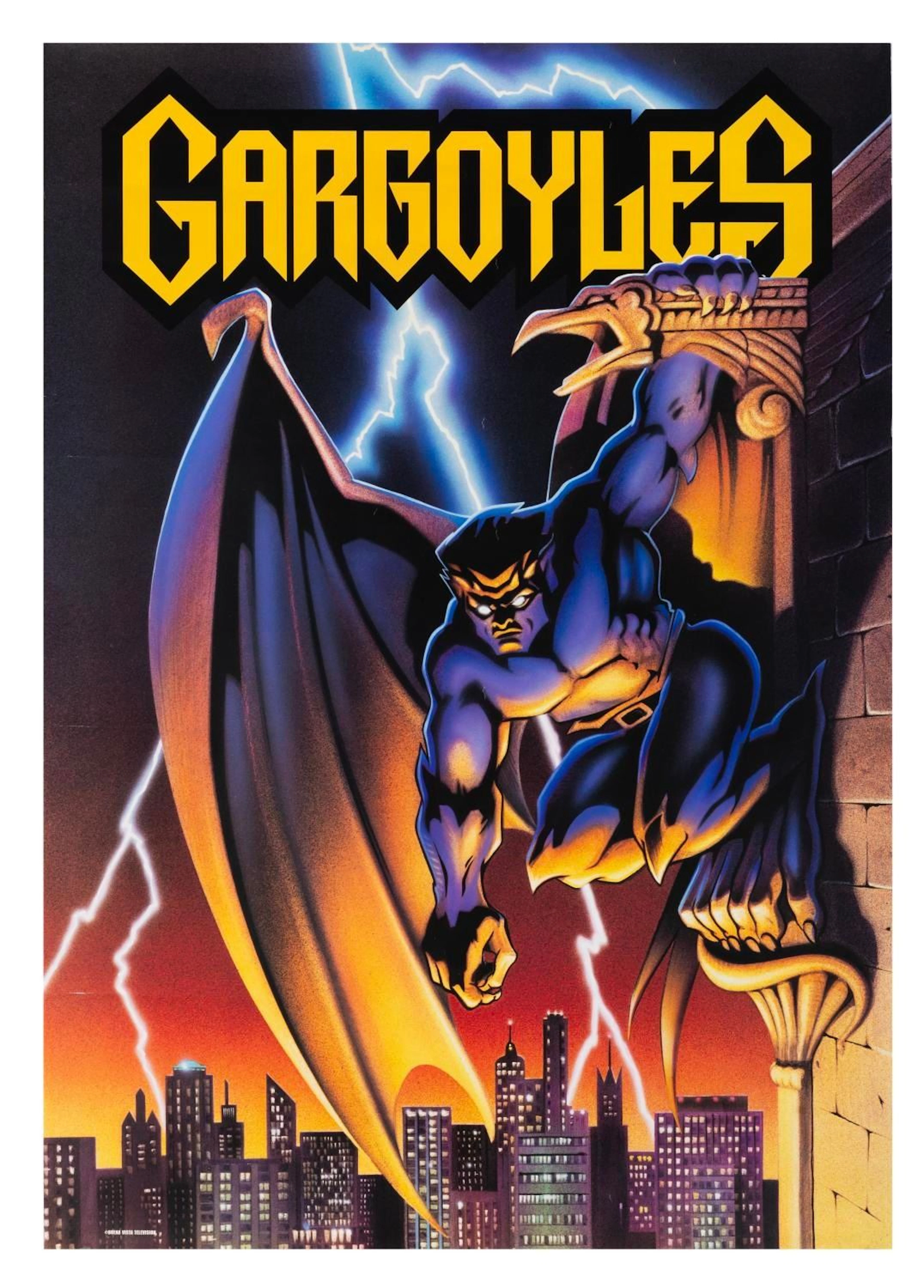 A Disney “Gargoyles” Poster.