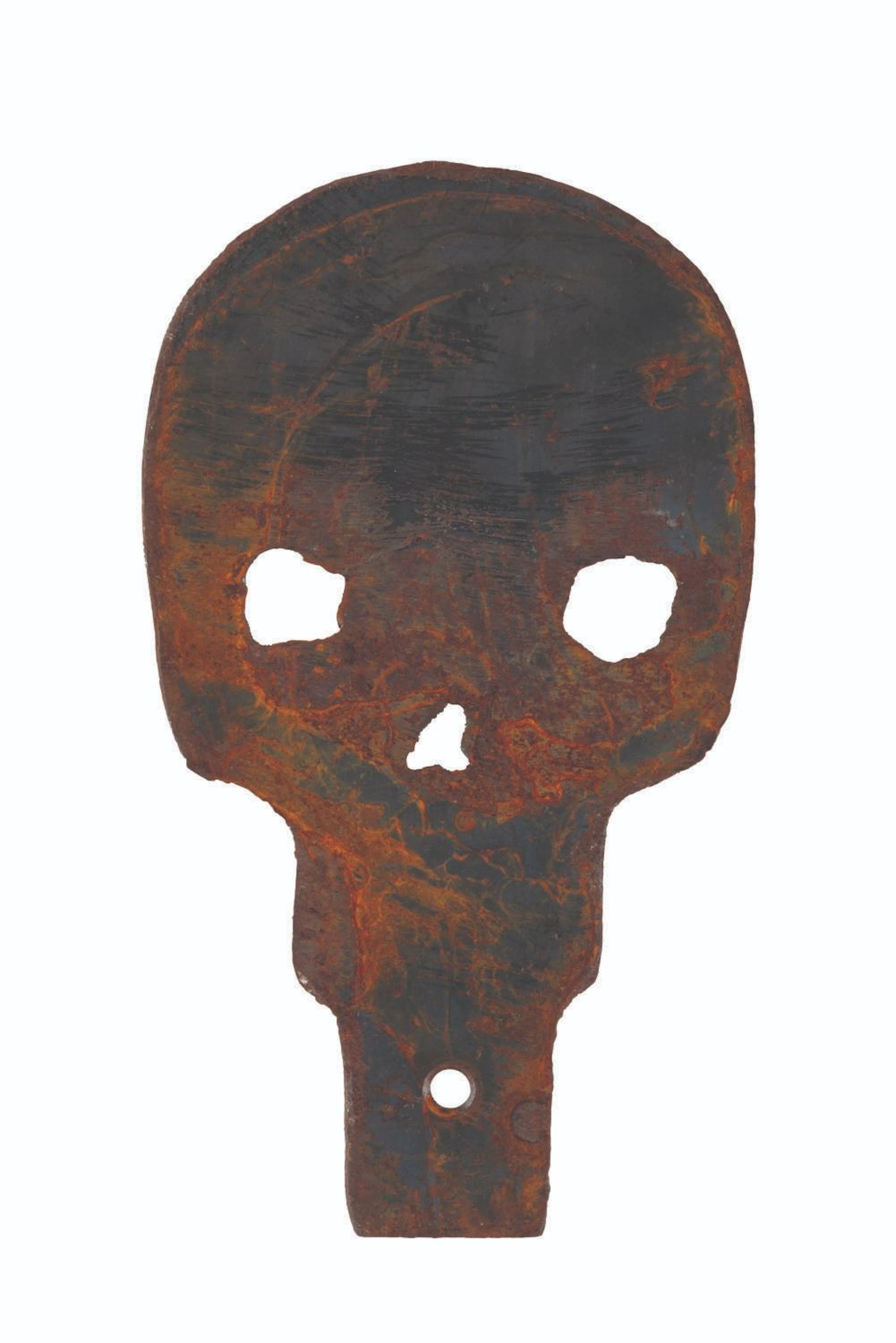 A Big Game Safari Shooting Gallery Skull Target.