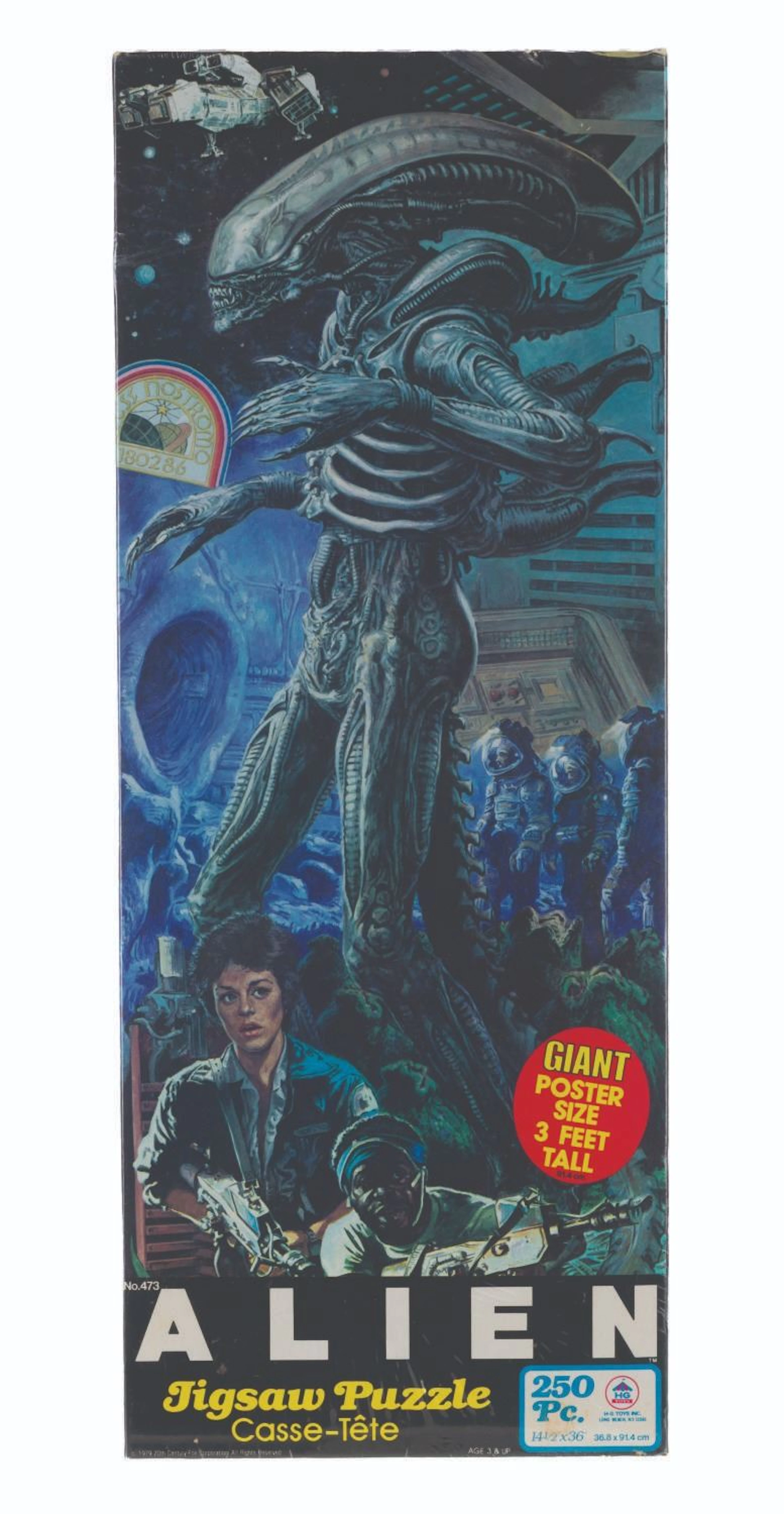 A Sealed Giant "Alien" Jigsaw Puzzle.