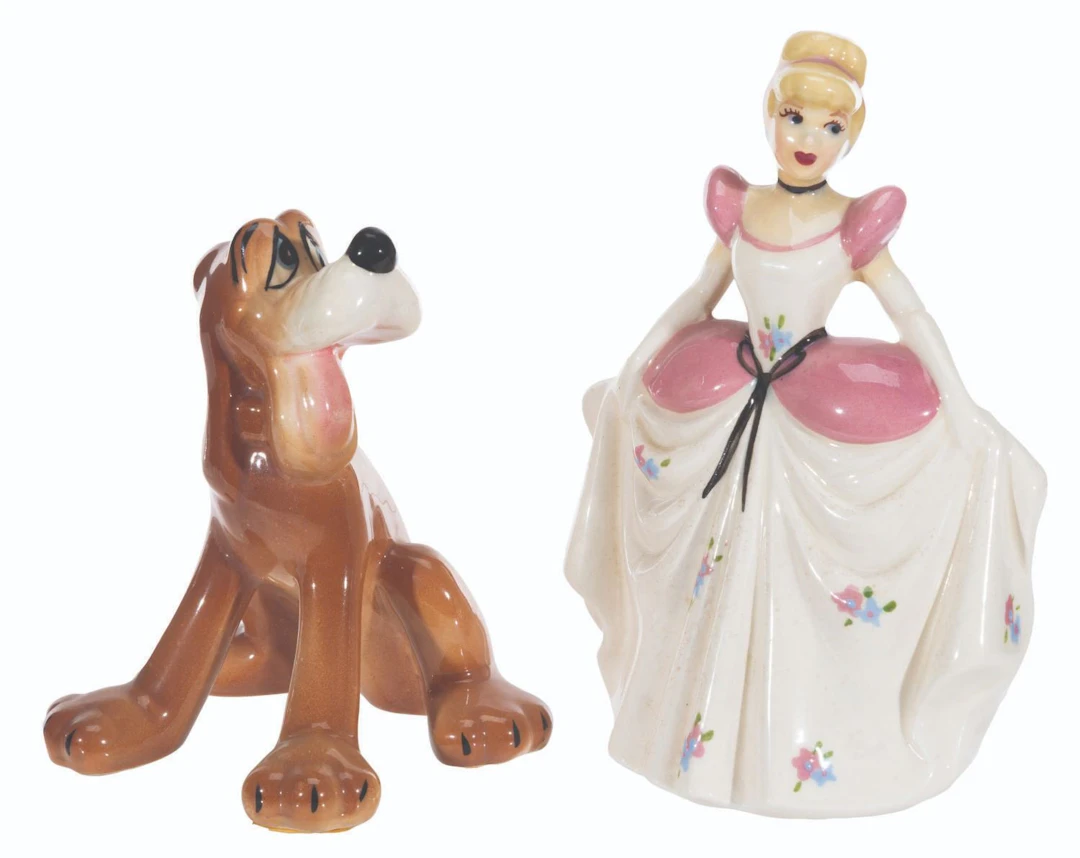 A Pair of Evan K. Shaw "Cinderella" Figurines.