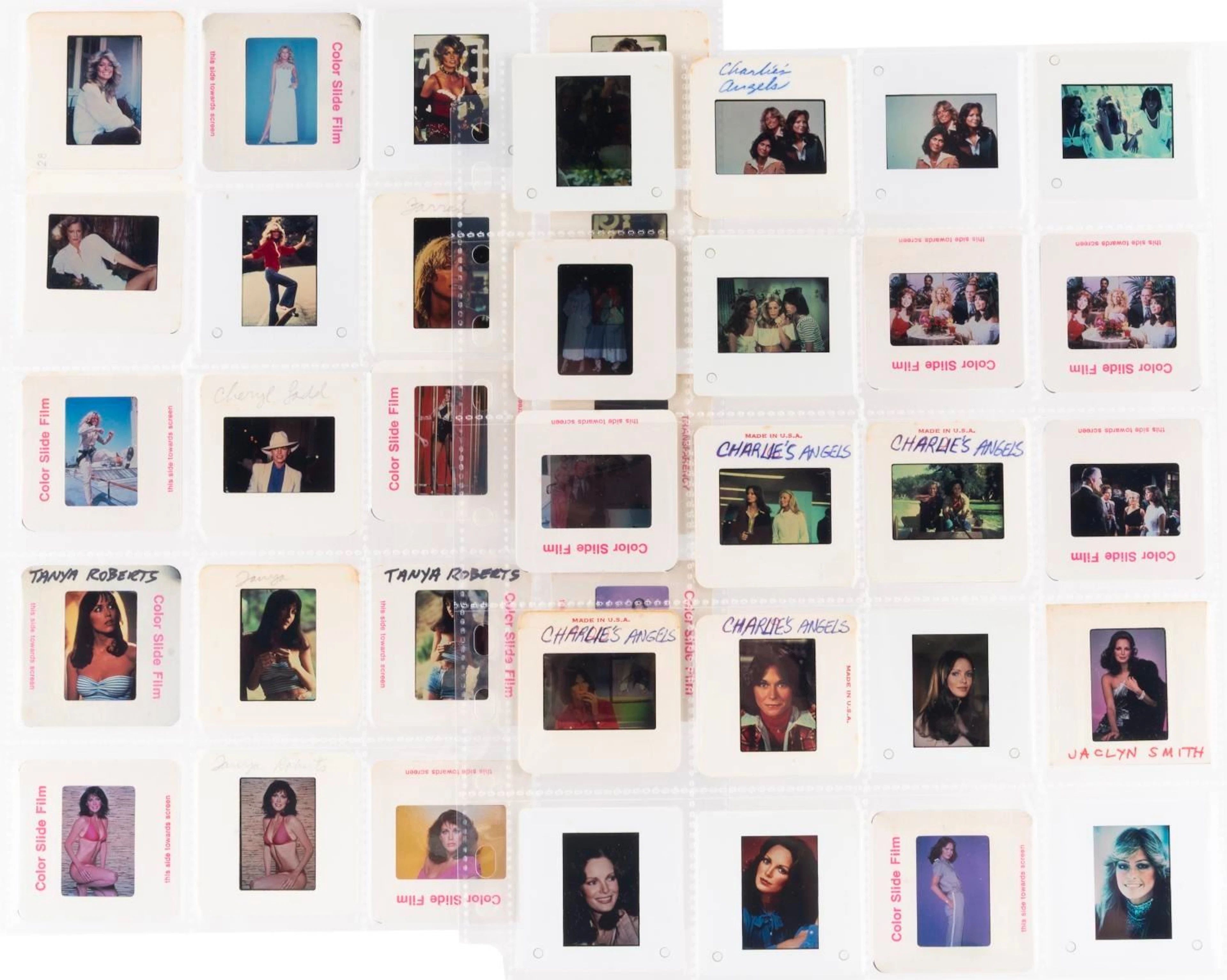 A "Charlie's Angels" Publicity Slide Collection.