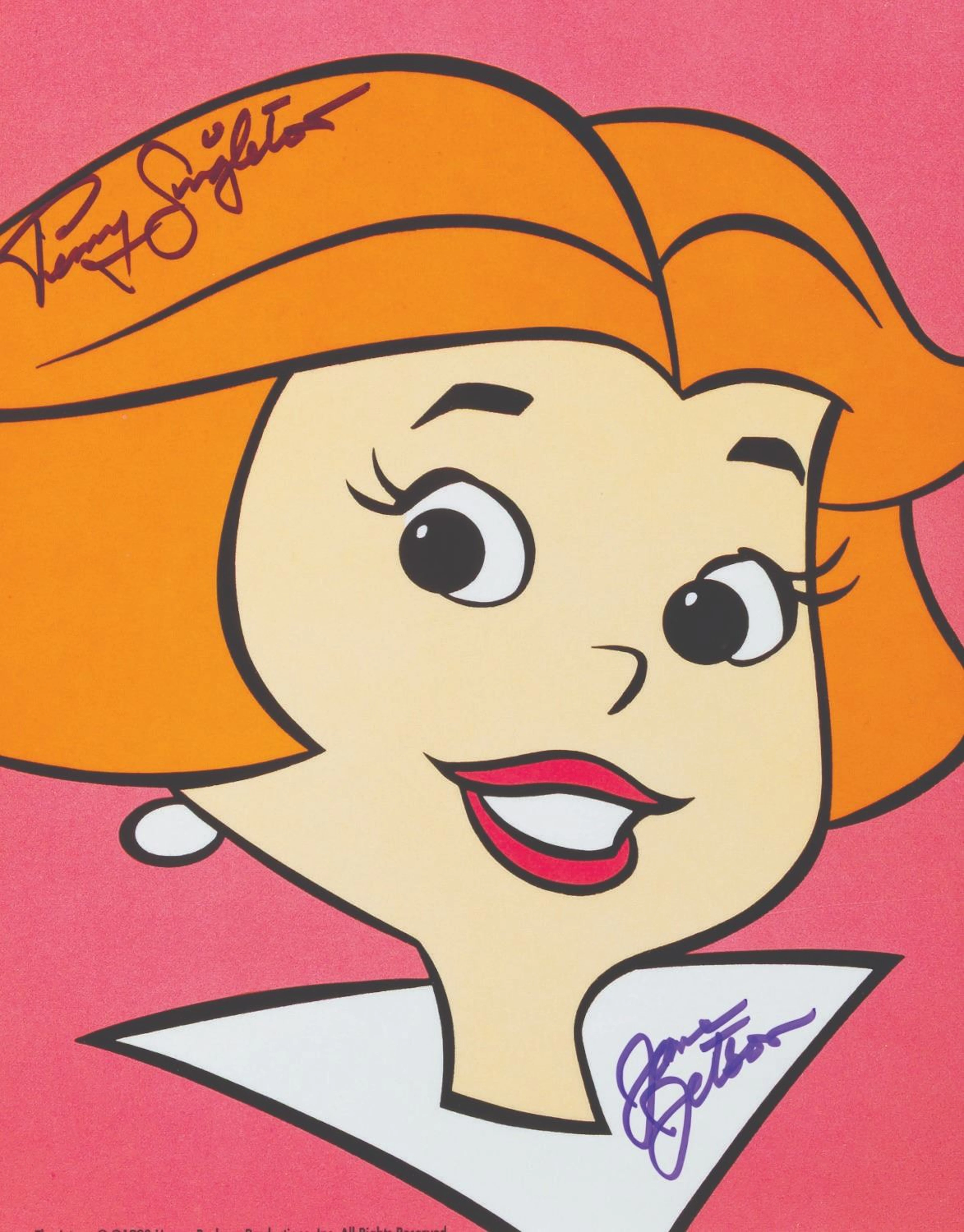 A Signed Jane Jetson Poster Print.
