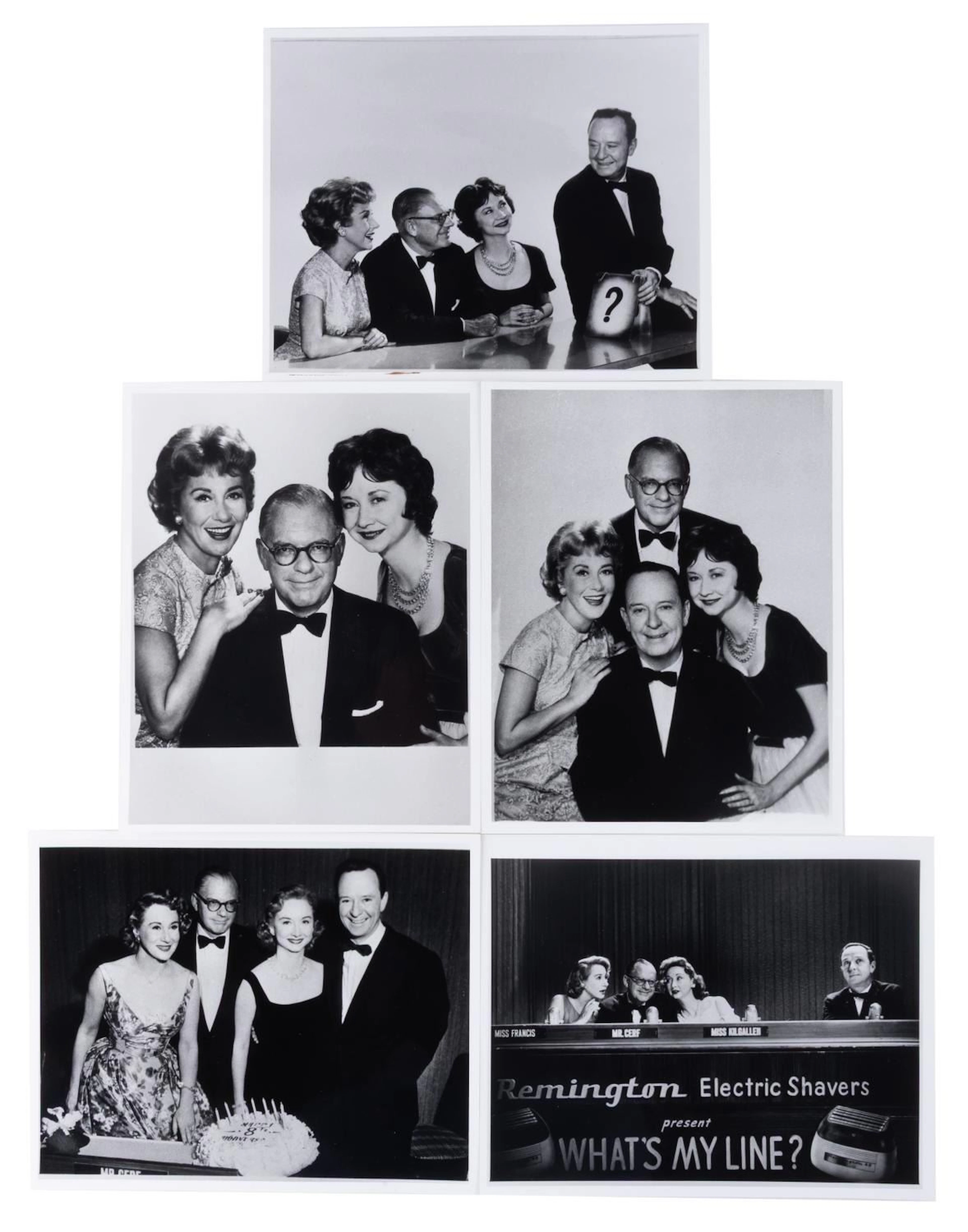 A Collection of "What's My Line" Publicity Photos.