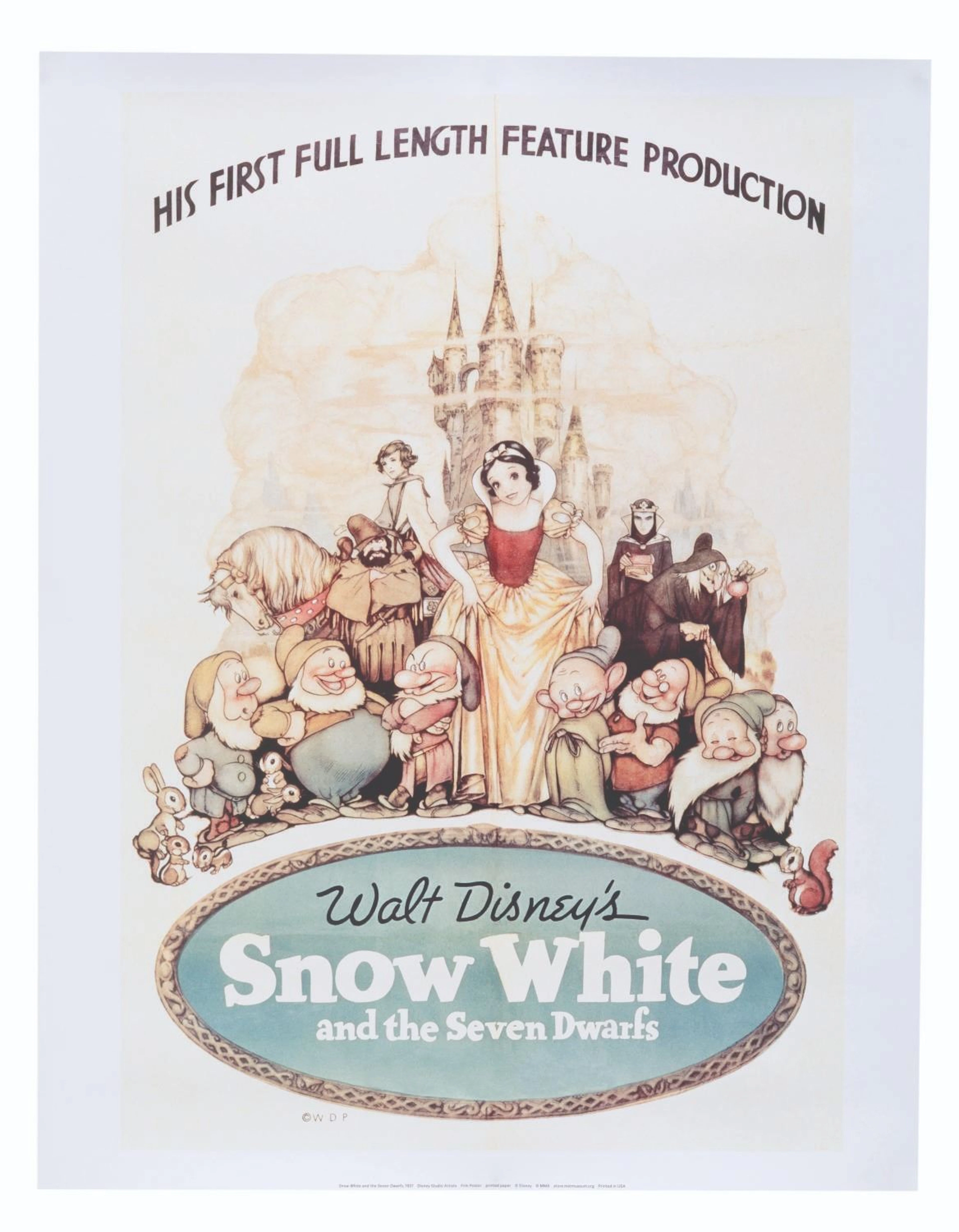 A Souvenir "Snow White " Poster from The Met.