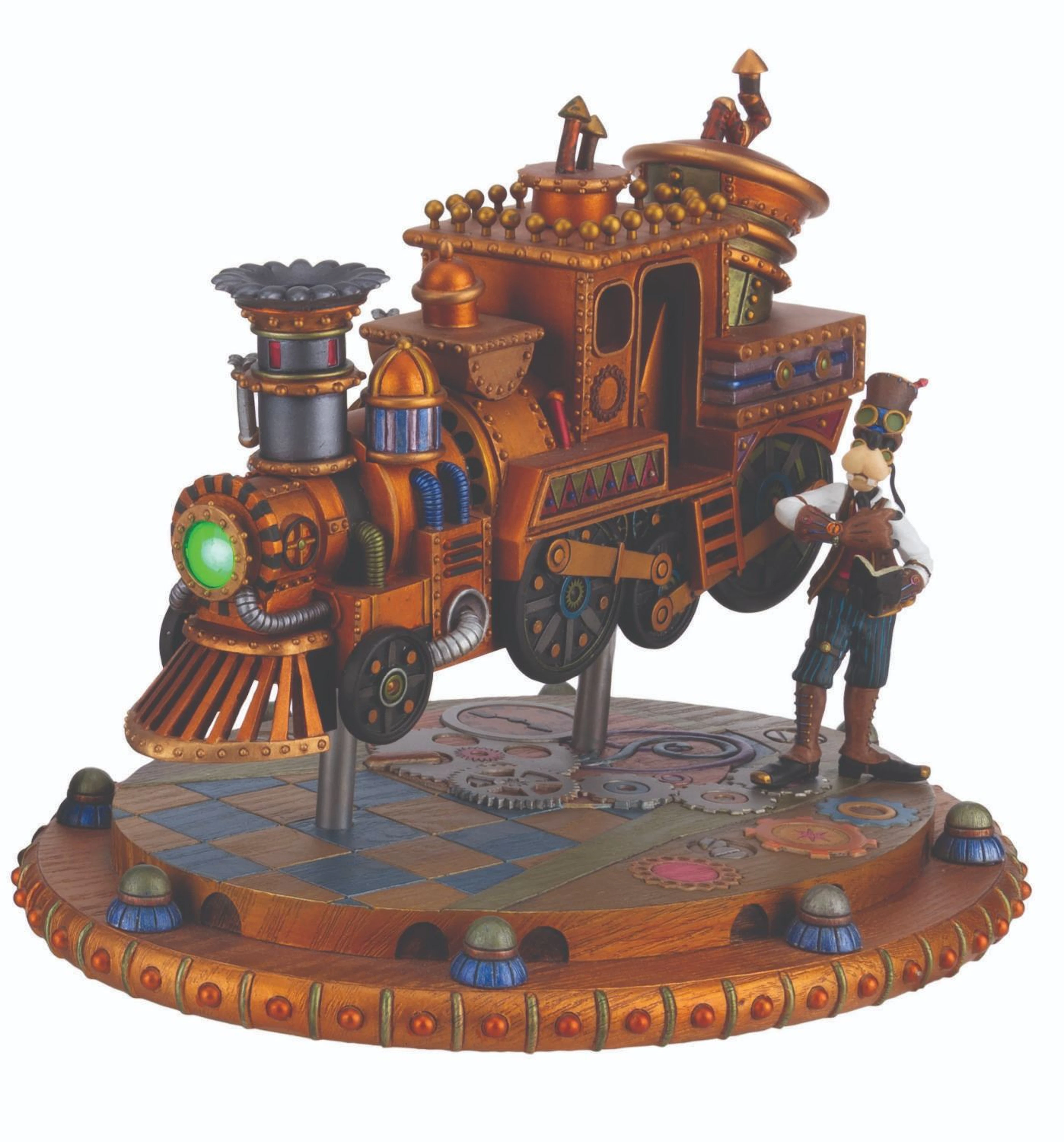 A Steampunk Goofy Figurine.