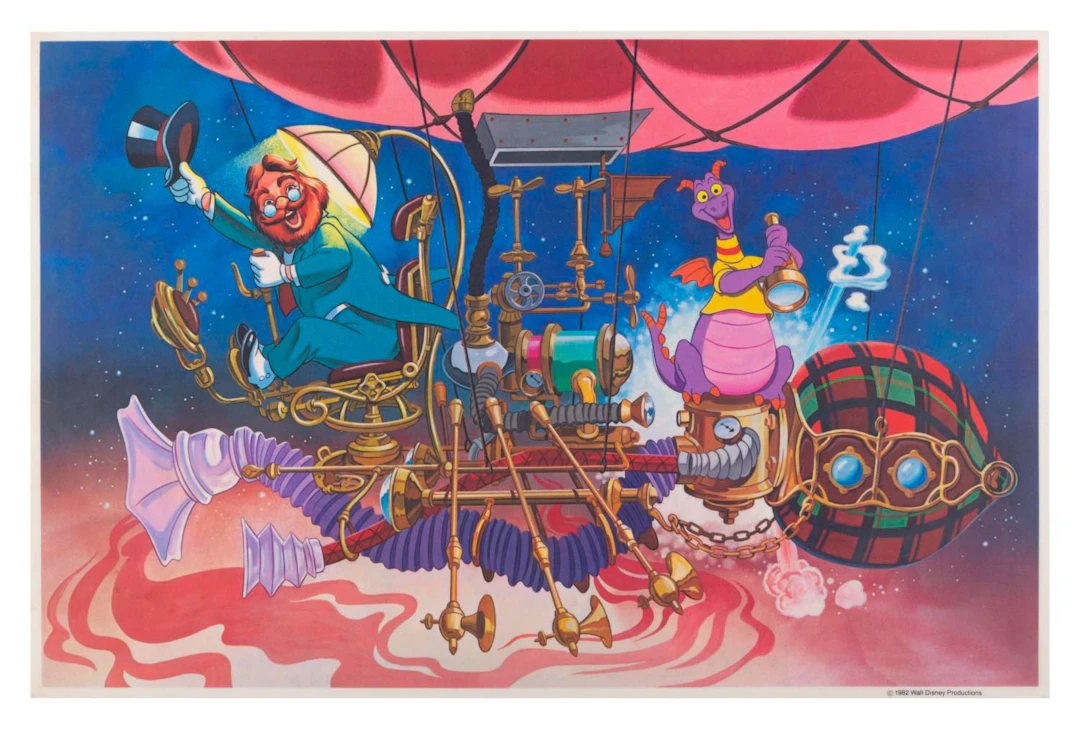 An EPCOT Center Journey Into Imagination Placemat.