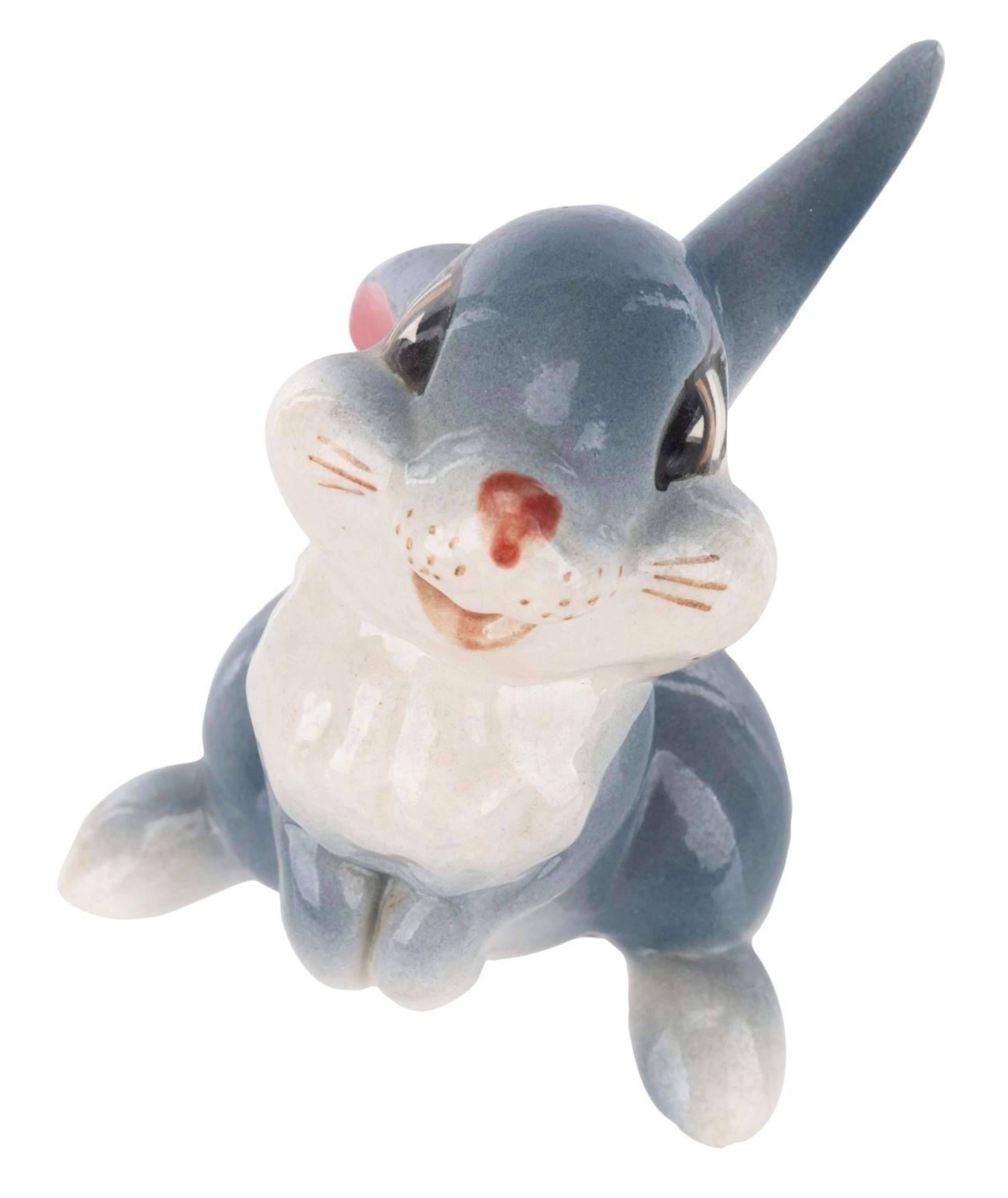 A Thumper Ceramic Figure by Evan K. Shaw.