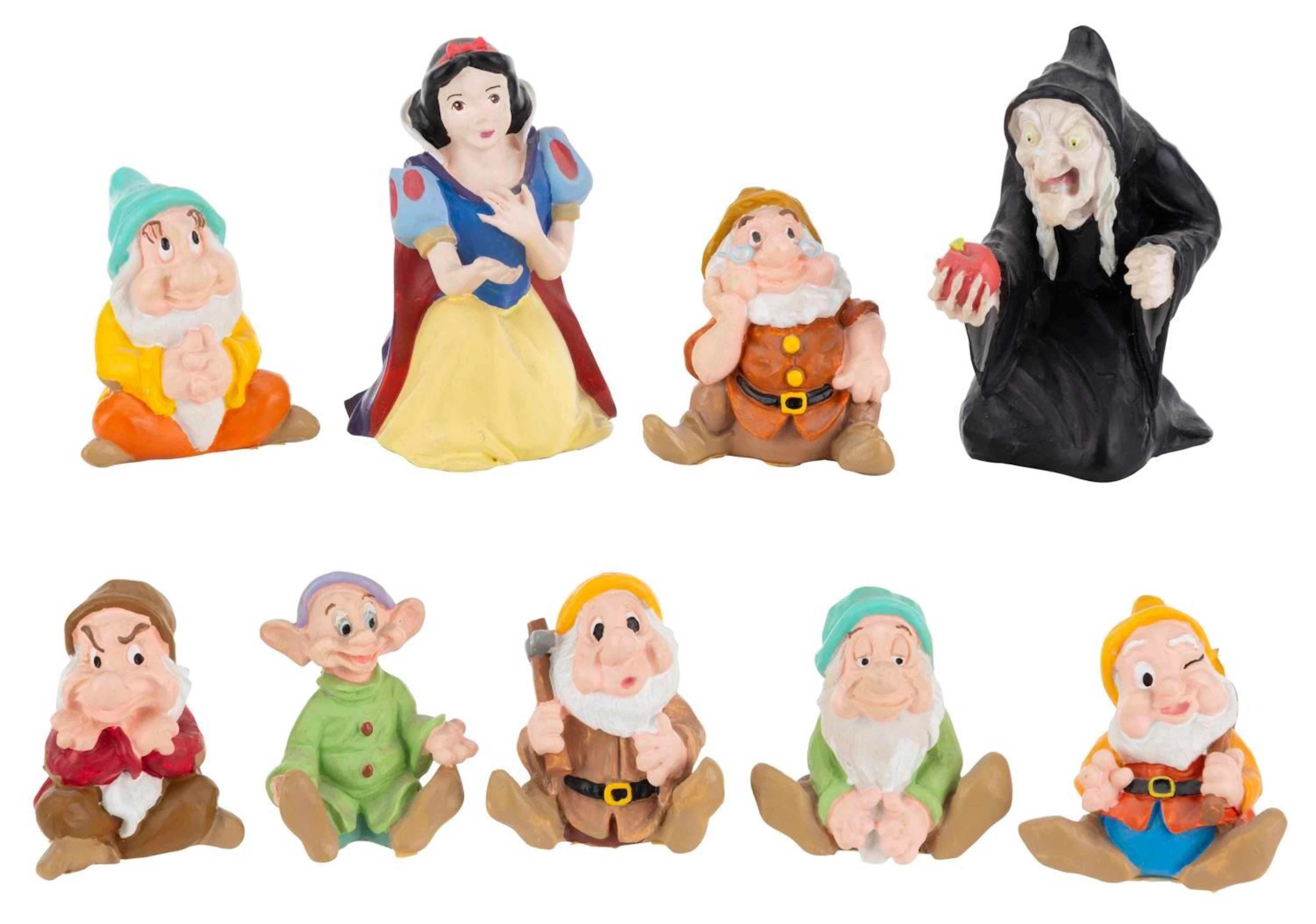 A "Snow White" Thimble Cottage Collector's Set.