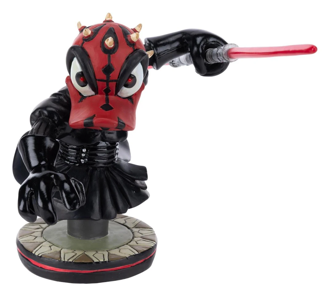 A Donald Duck as Darth Maul Figurine.