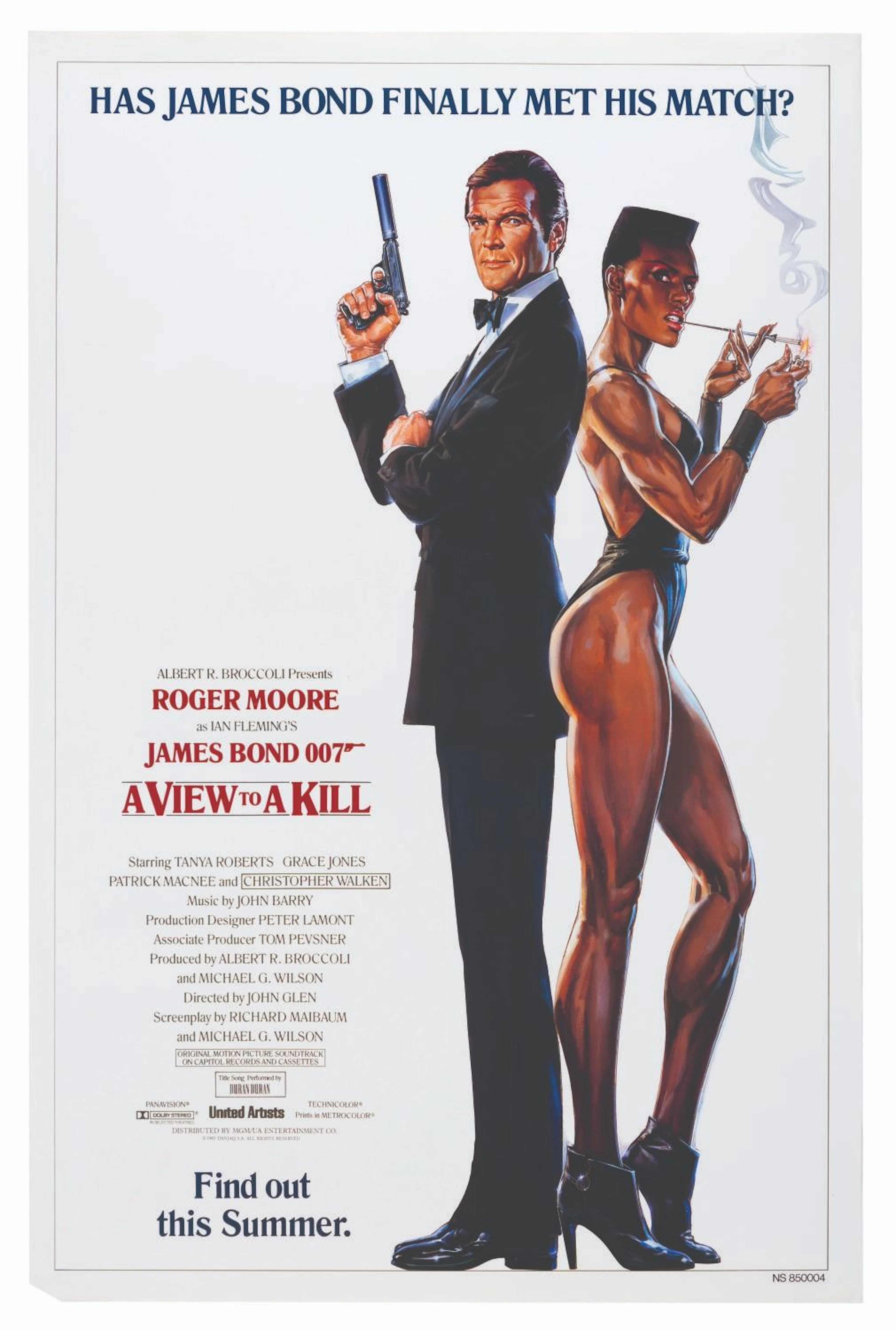 "A View to A Kill" Advance One-Sheet.